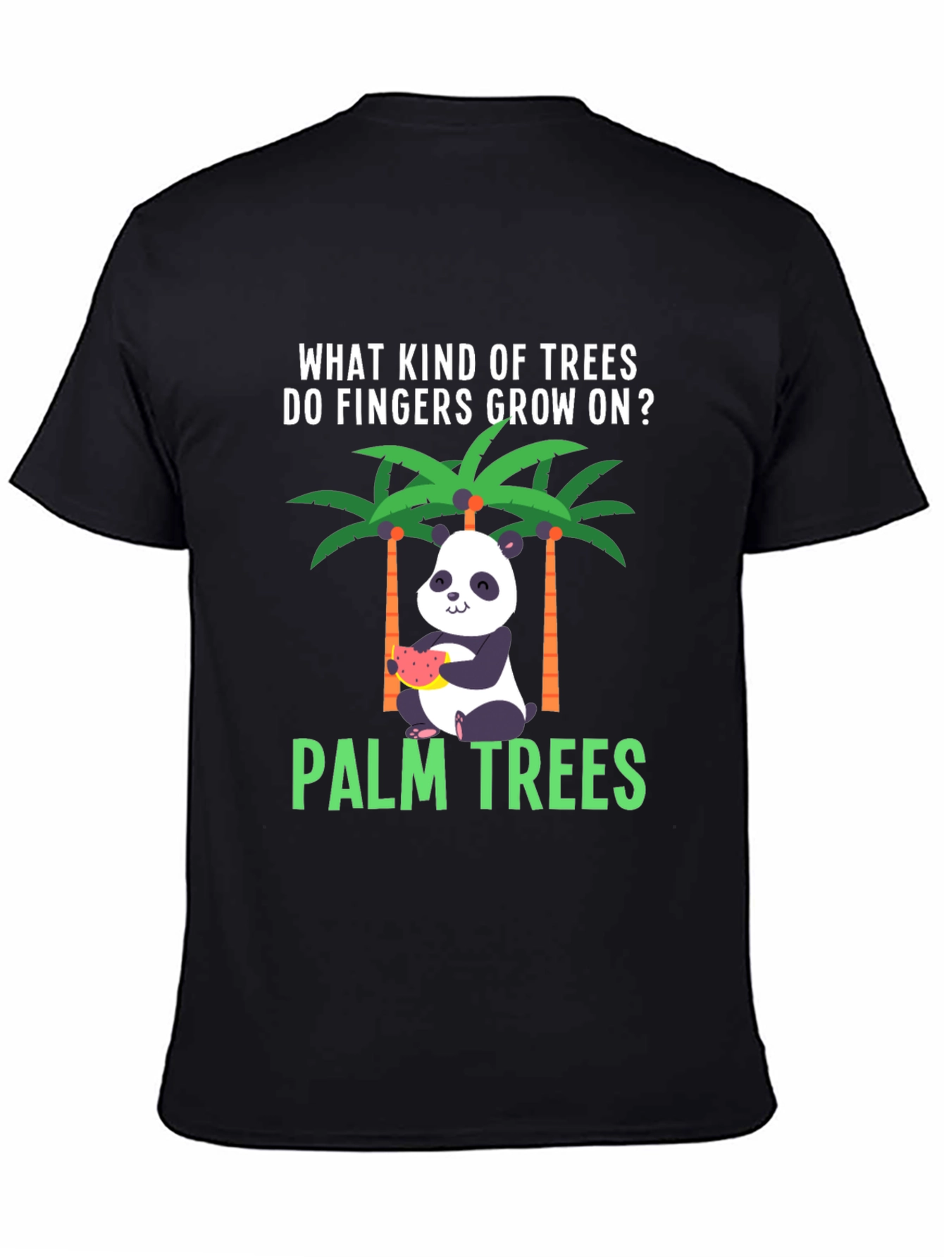 Funny Panda Palm Trees T-Shirt