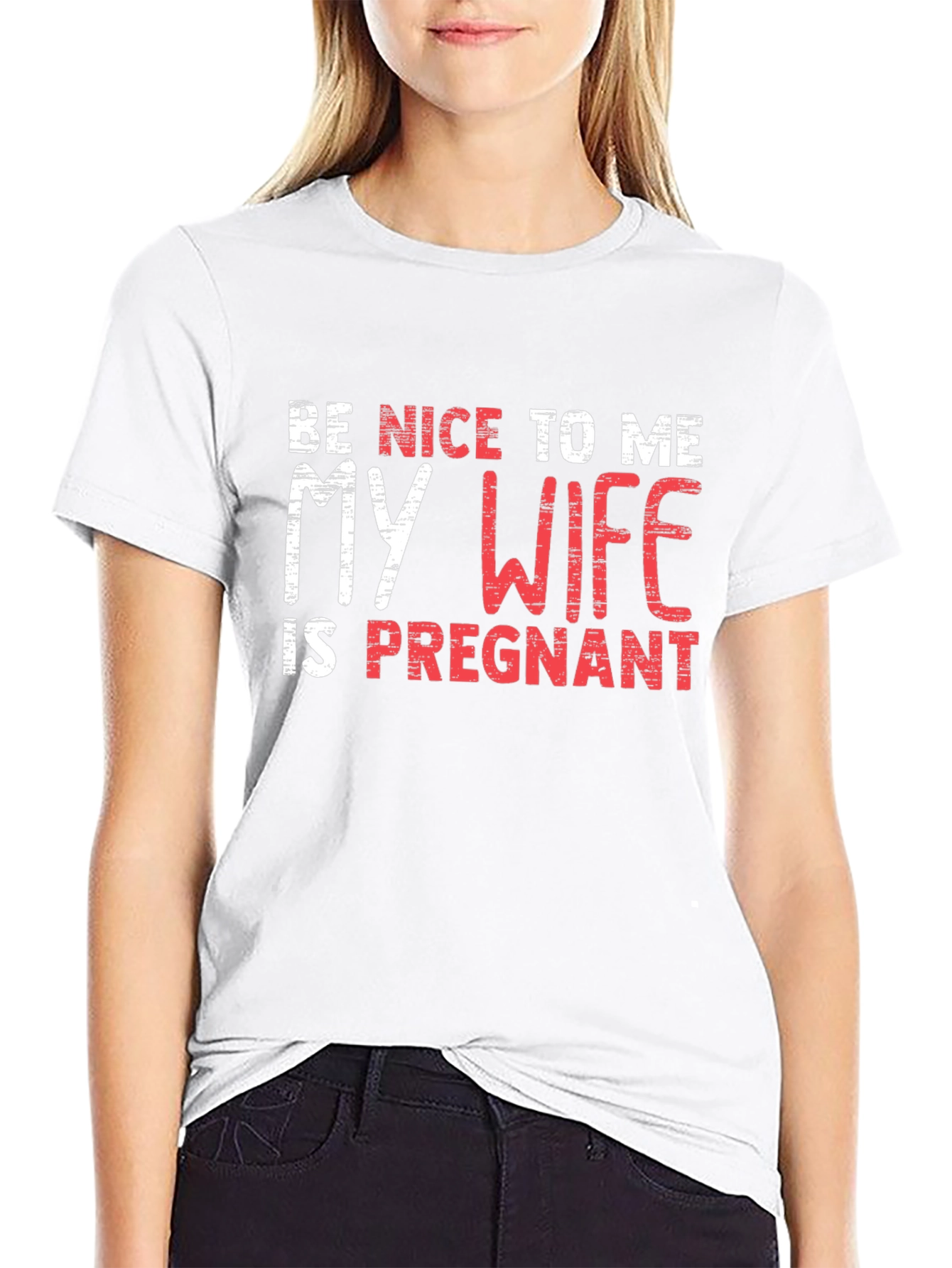 Funny Pregnancy Announcement Mens T-Shirt