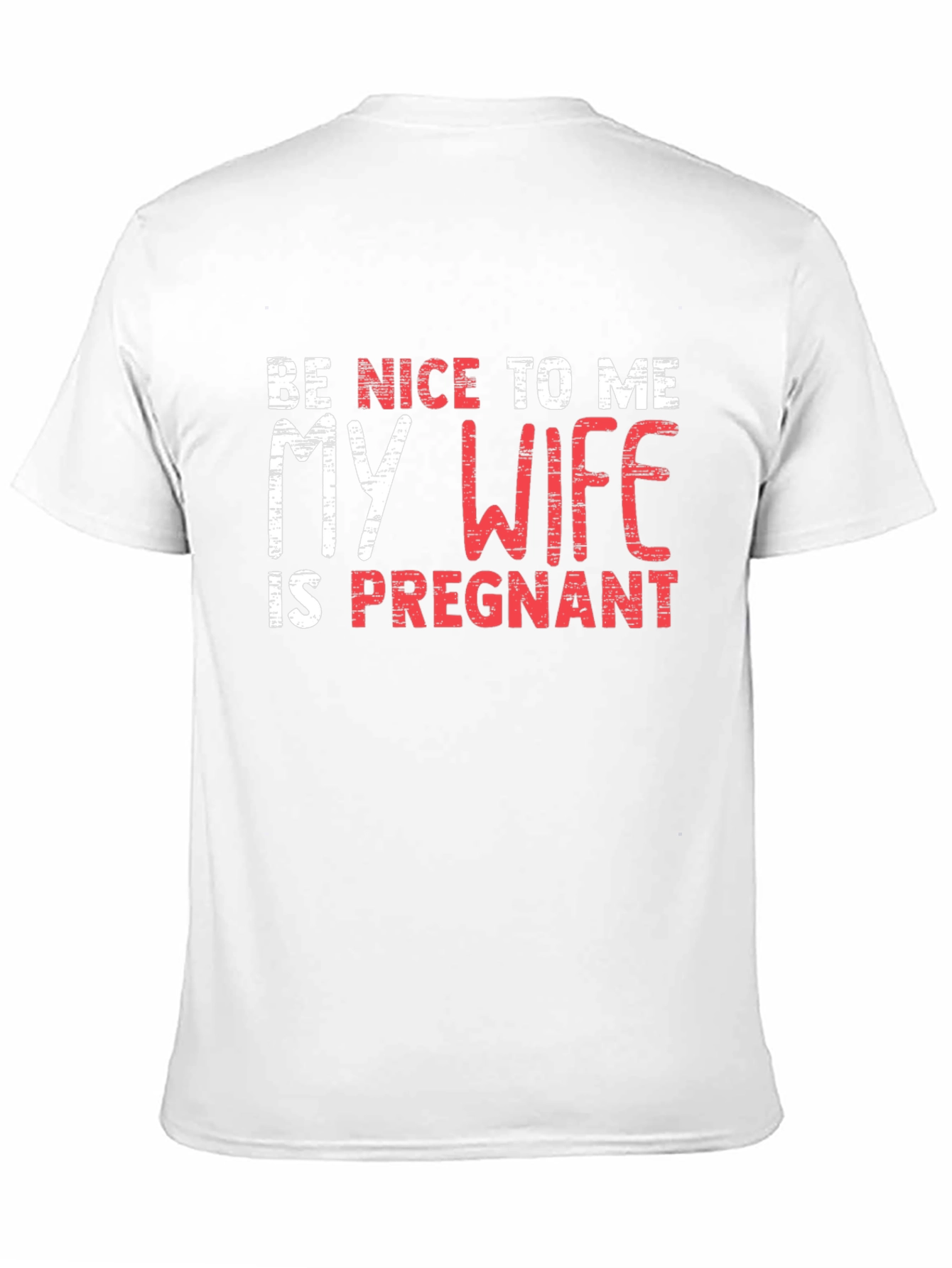 Funny Pregnancy Announcement Mens T-Shirt