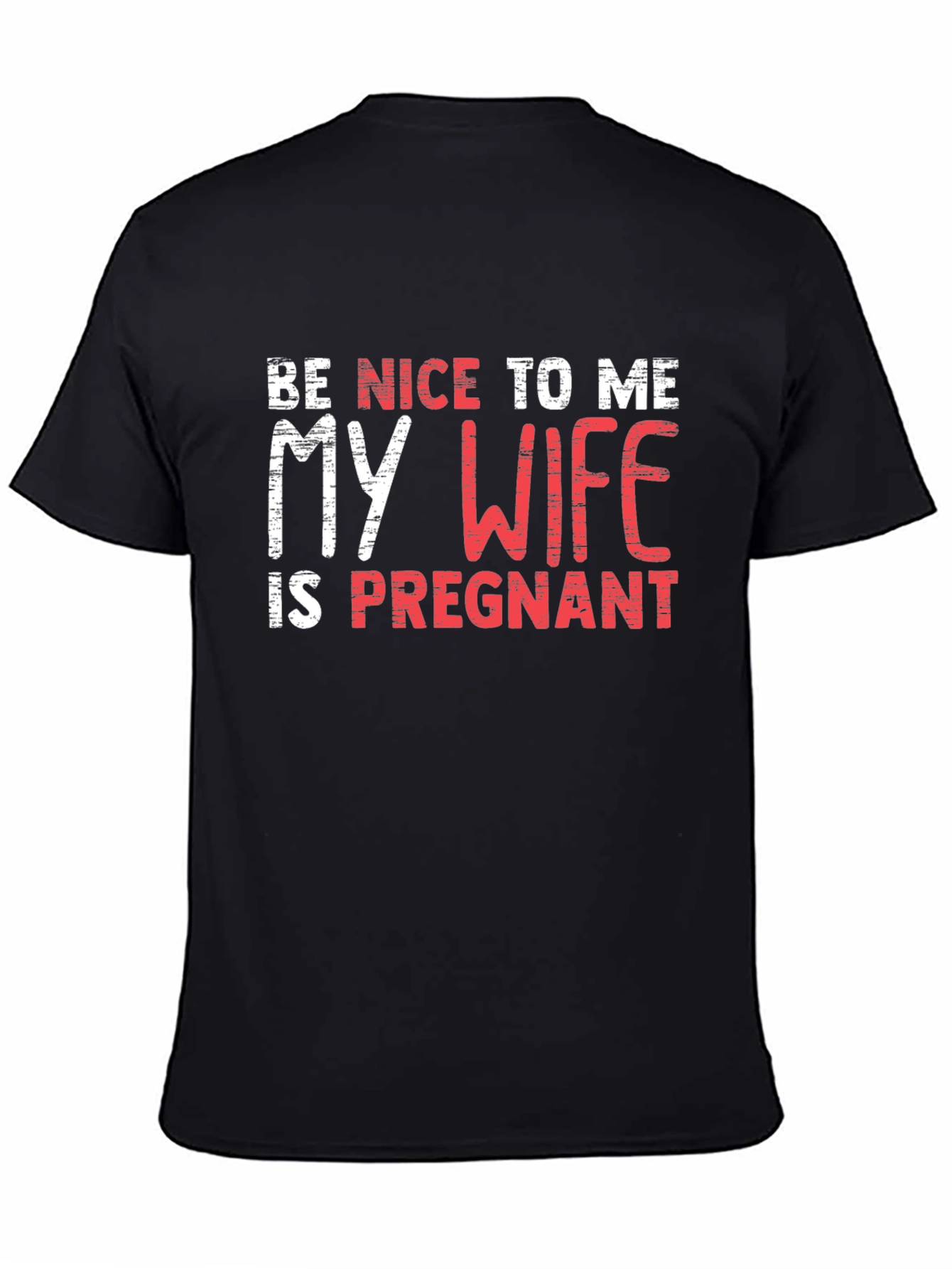 Funny Pregnancy Announcement Mens T-Shirt