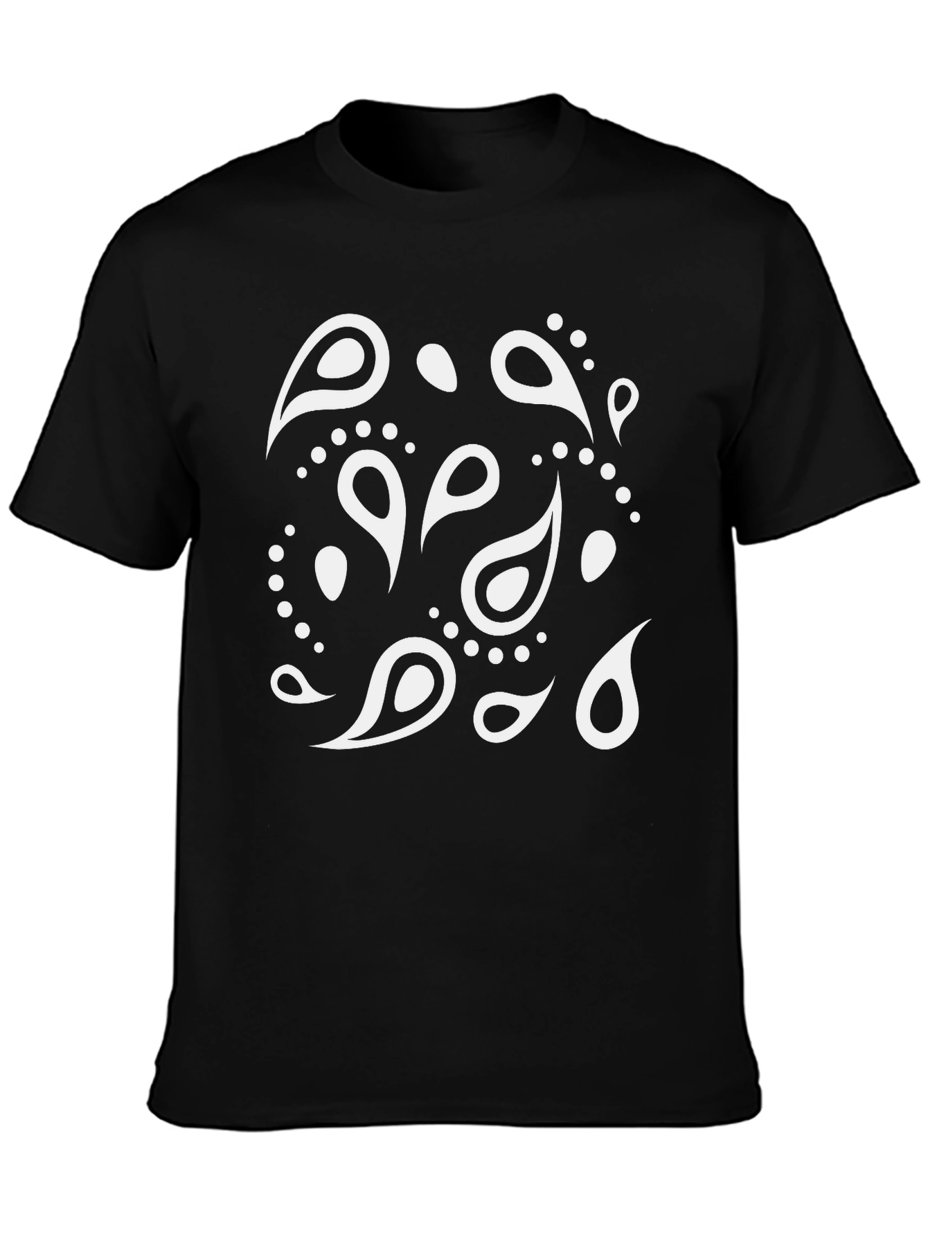 Bandana Pattern T-Shirt - Casual Style