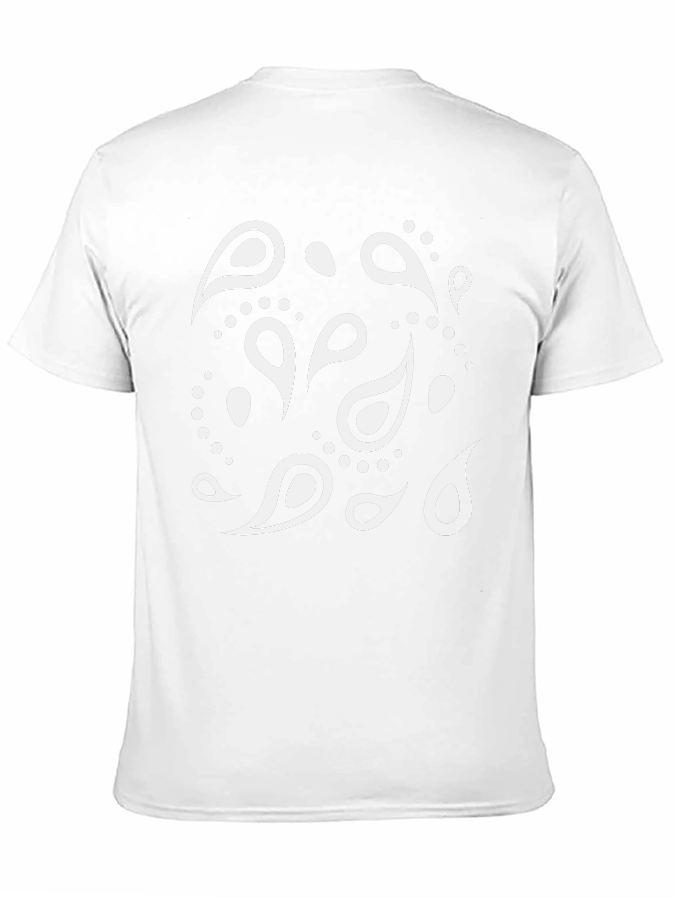Bandana Pattern T-Shirt - Casual Style