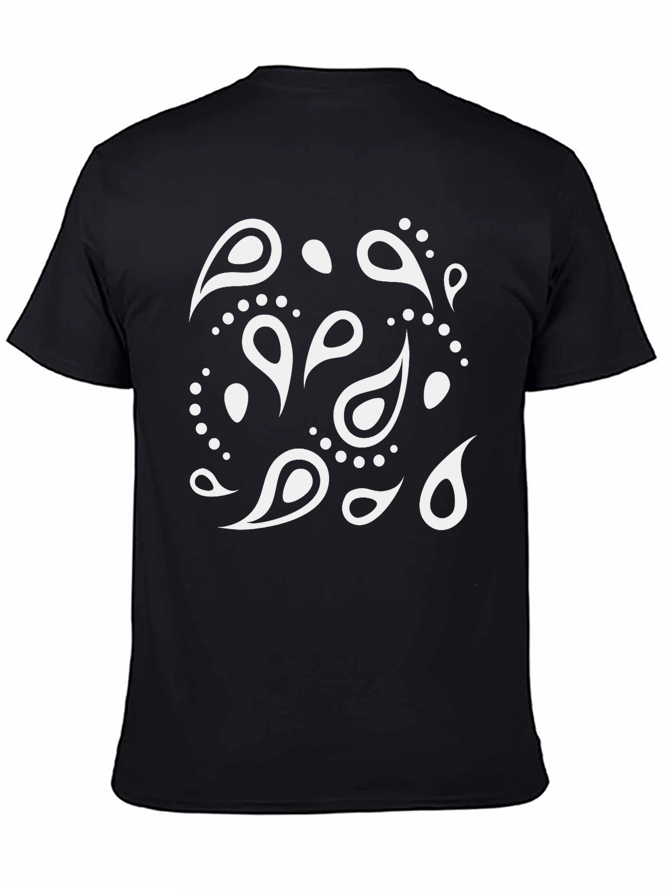 Bandana Pattern T-Shirt - Casual Style