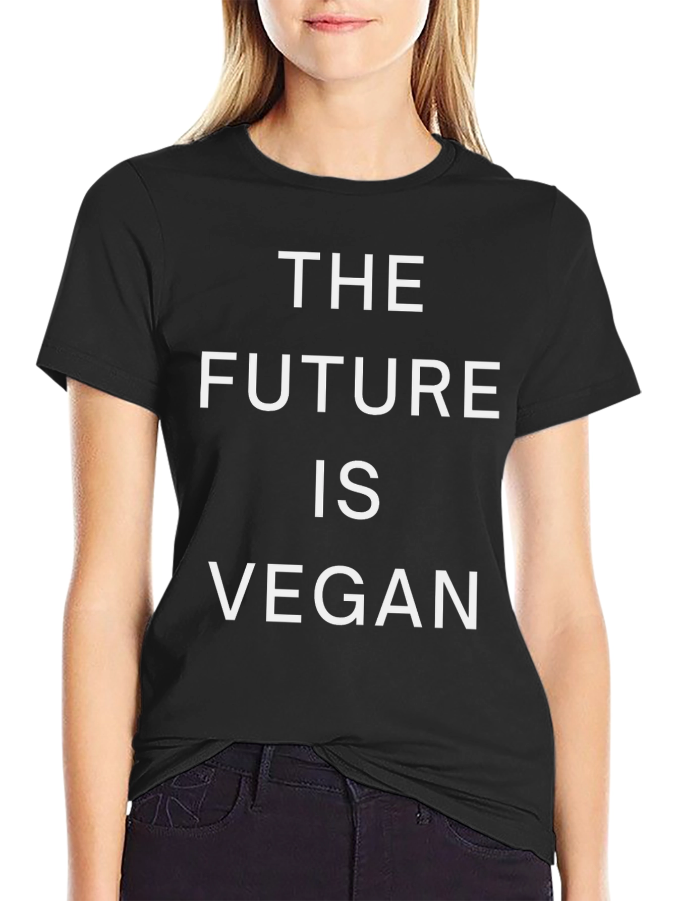 The Future is Vegan - Black T-Shirt