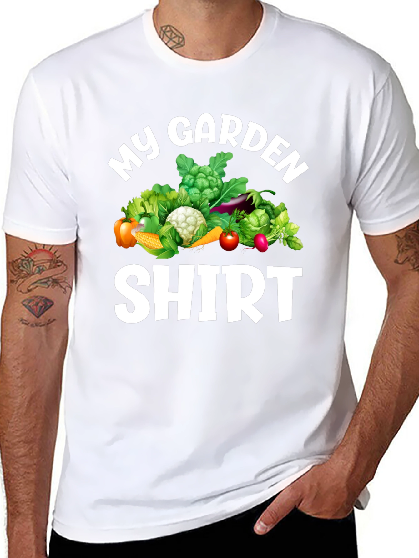 My Garden Shirt - Vegetable Lover Tee