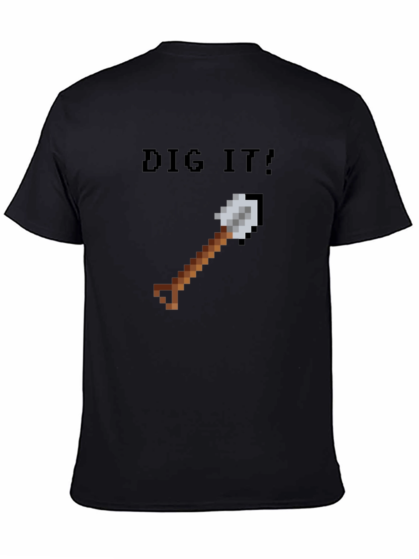 Dig It! Pixel Art Shovel T-Shirt