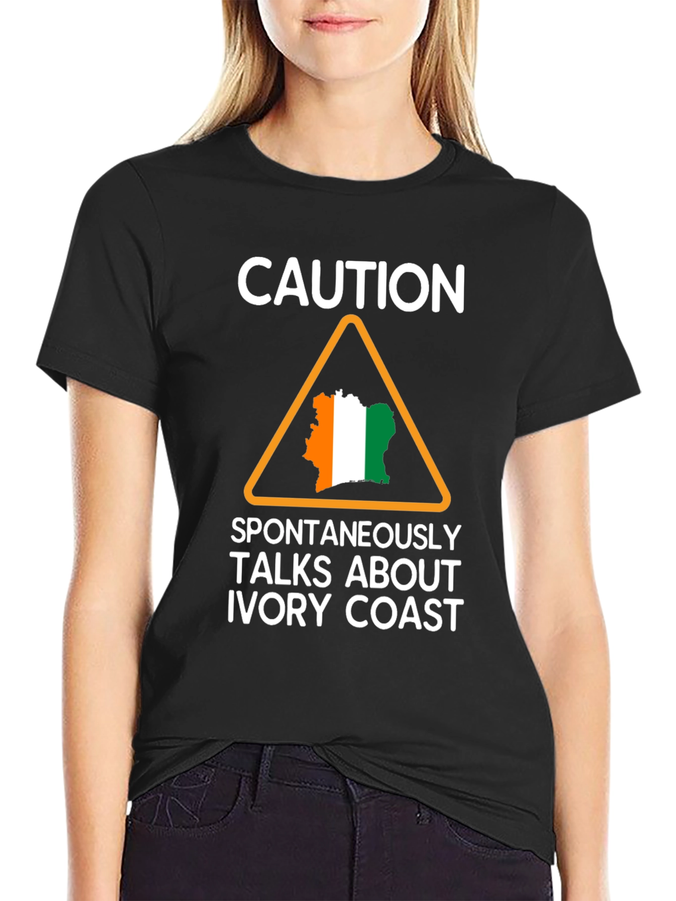 Caution Ivory Coast Graphic Tee