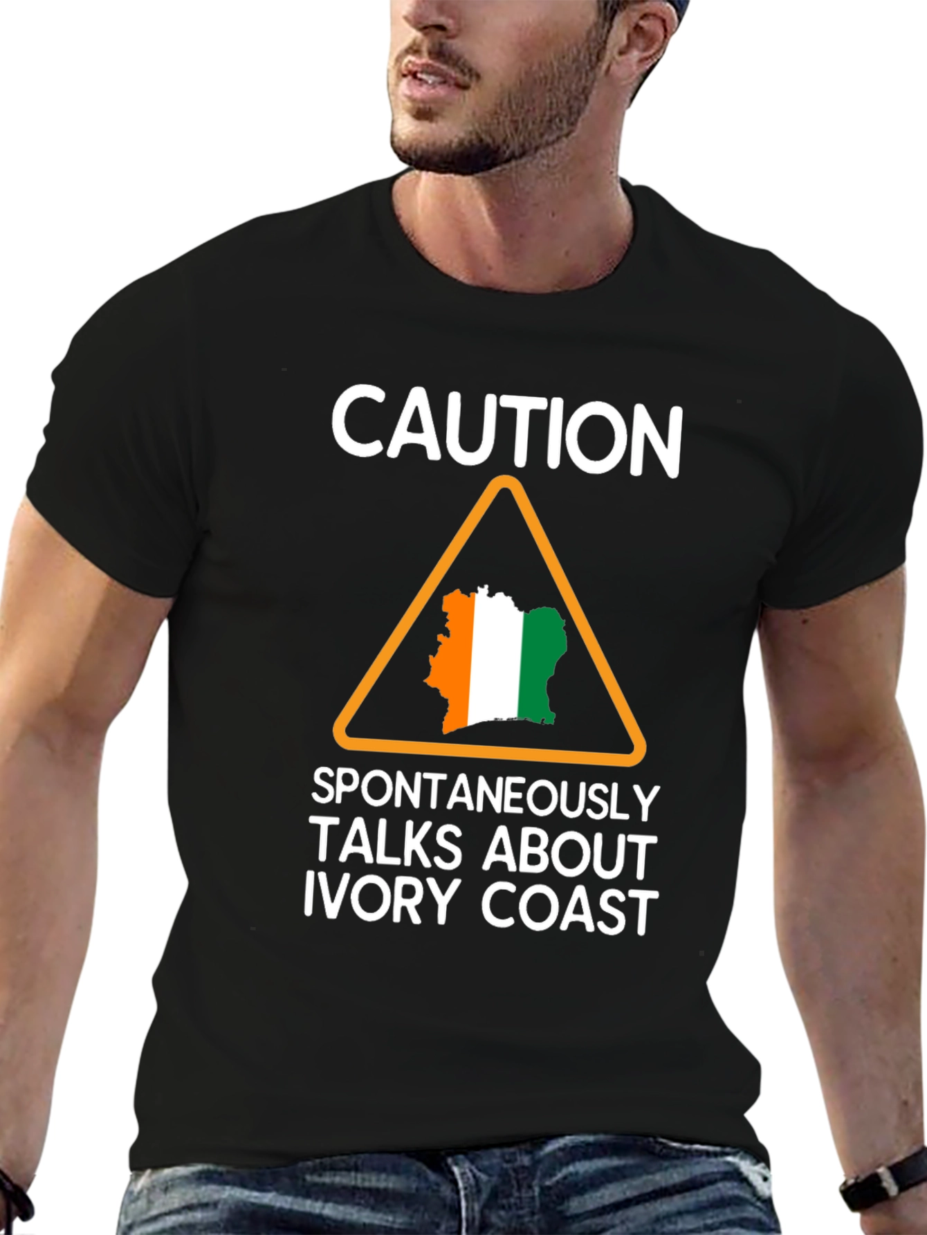 Caution Ivory Coast Graphic Tee