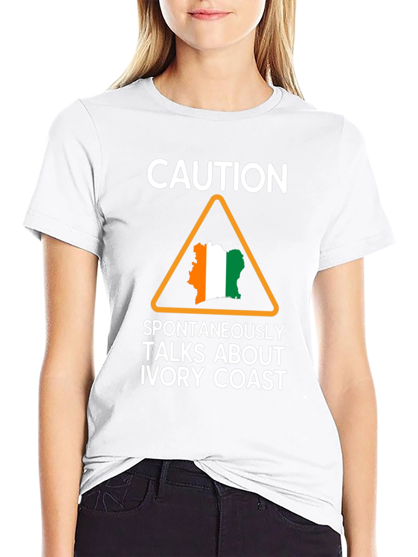 Caution Ivory Coast Graphic Tee