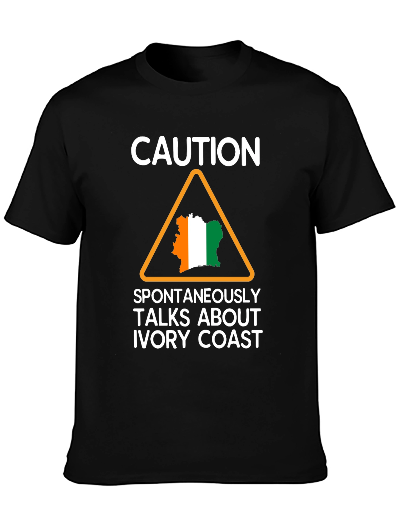 Caution Ivory Coast Graphic Tee
