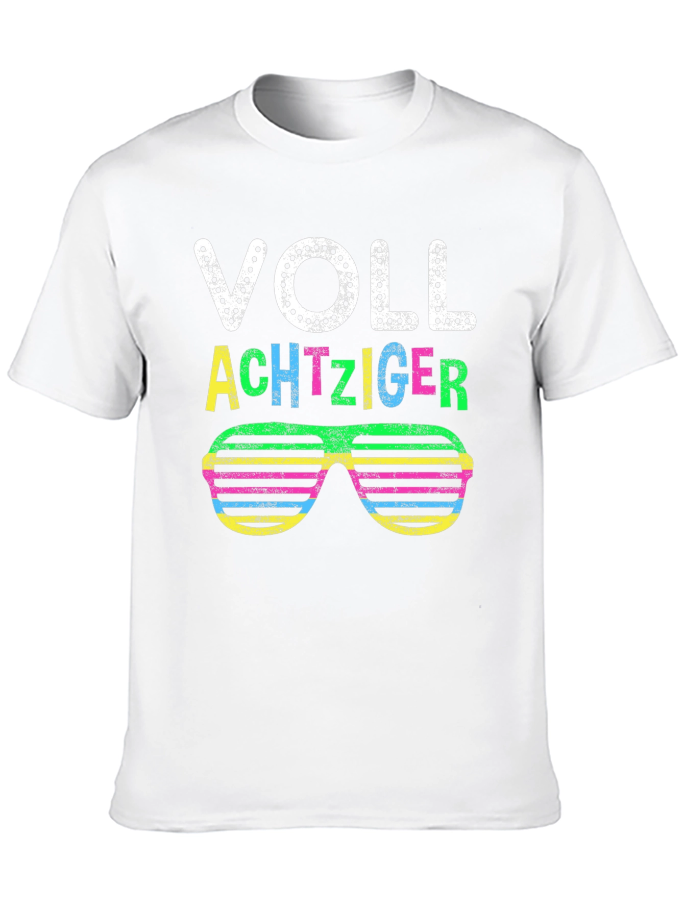 Voll Achtziger 80s Retro Sunglasses T-Shirt