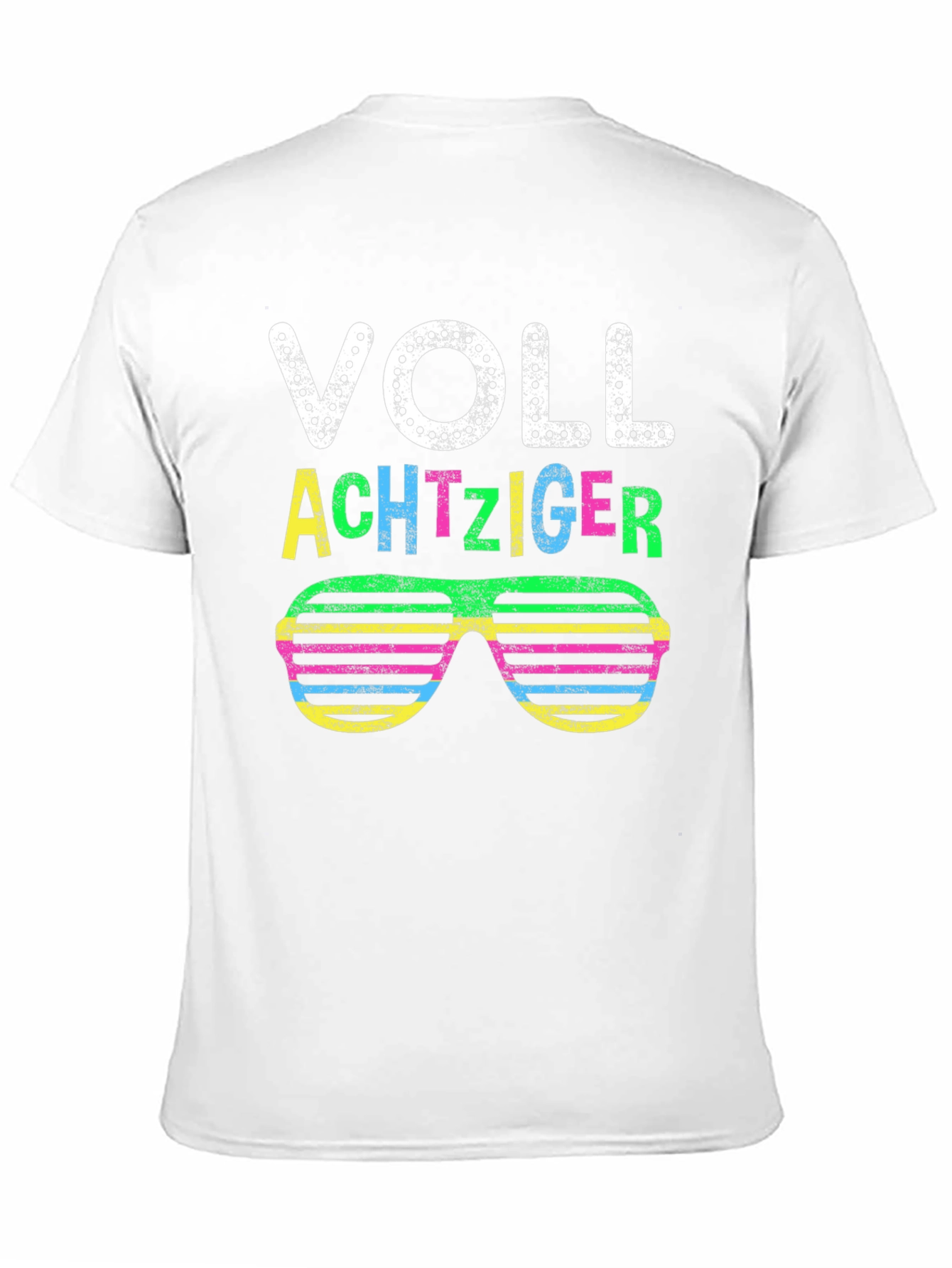 Voll Achtziger 80s Retro Sunglasses T-Shirt