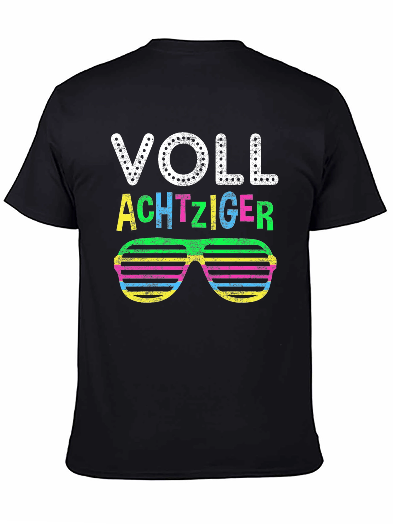 Voll Achtziger 80s Retro Sunglasses T-Shirt