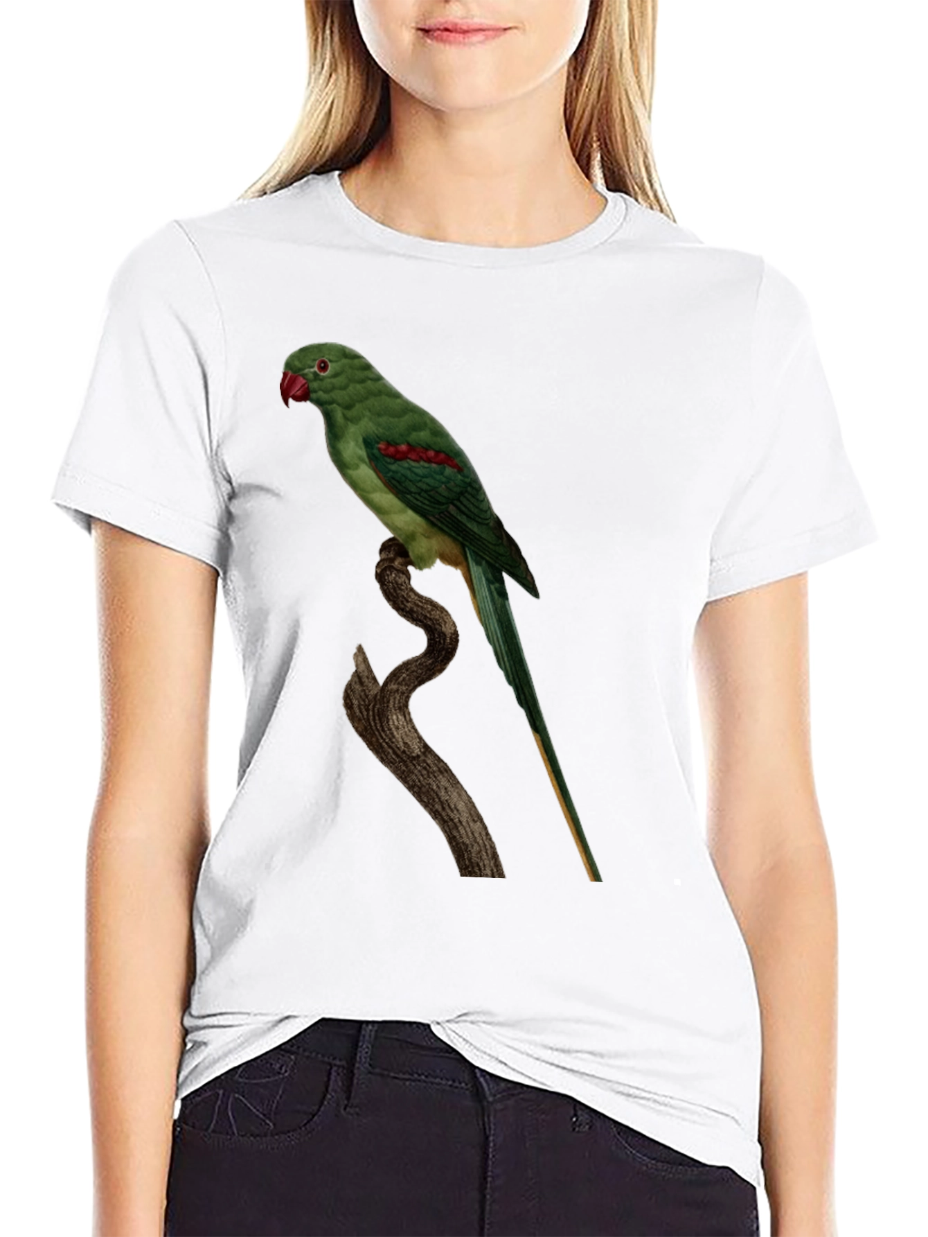 Parrot Graphic Tee - Cool Bird Lovers Shirt