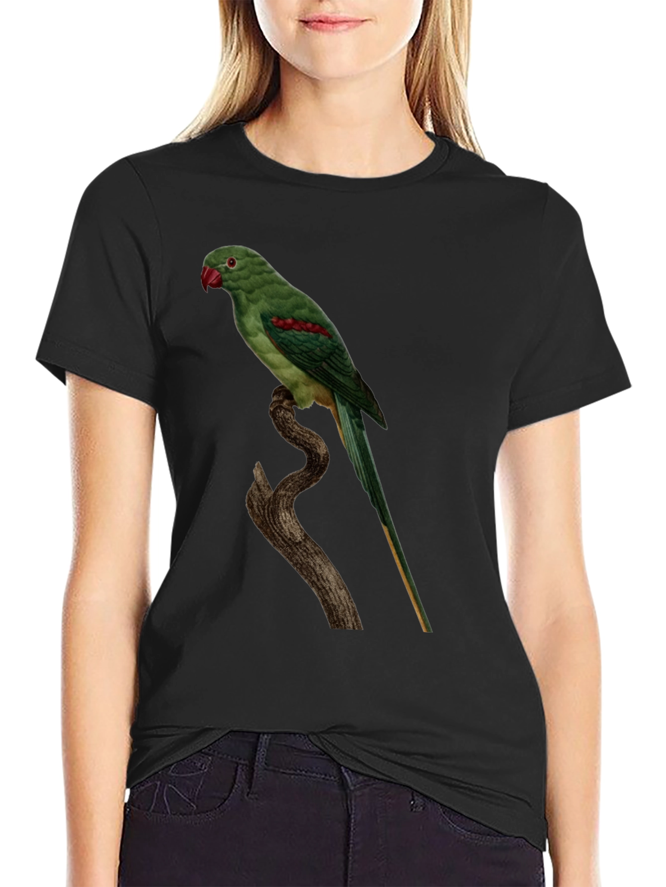 Parrot Graphic Tee - Cool Bird Lovers Shirt