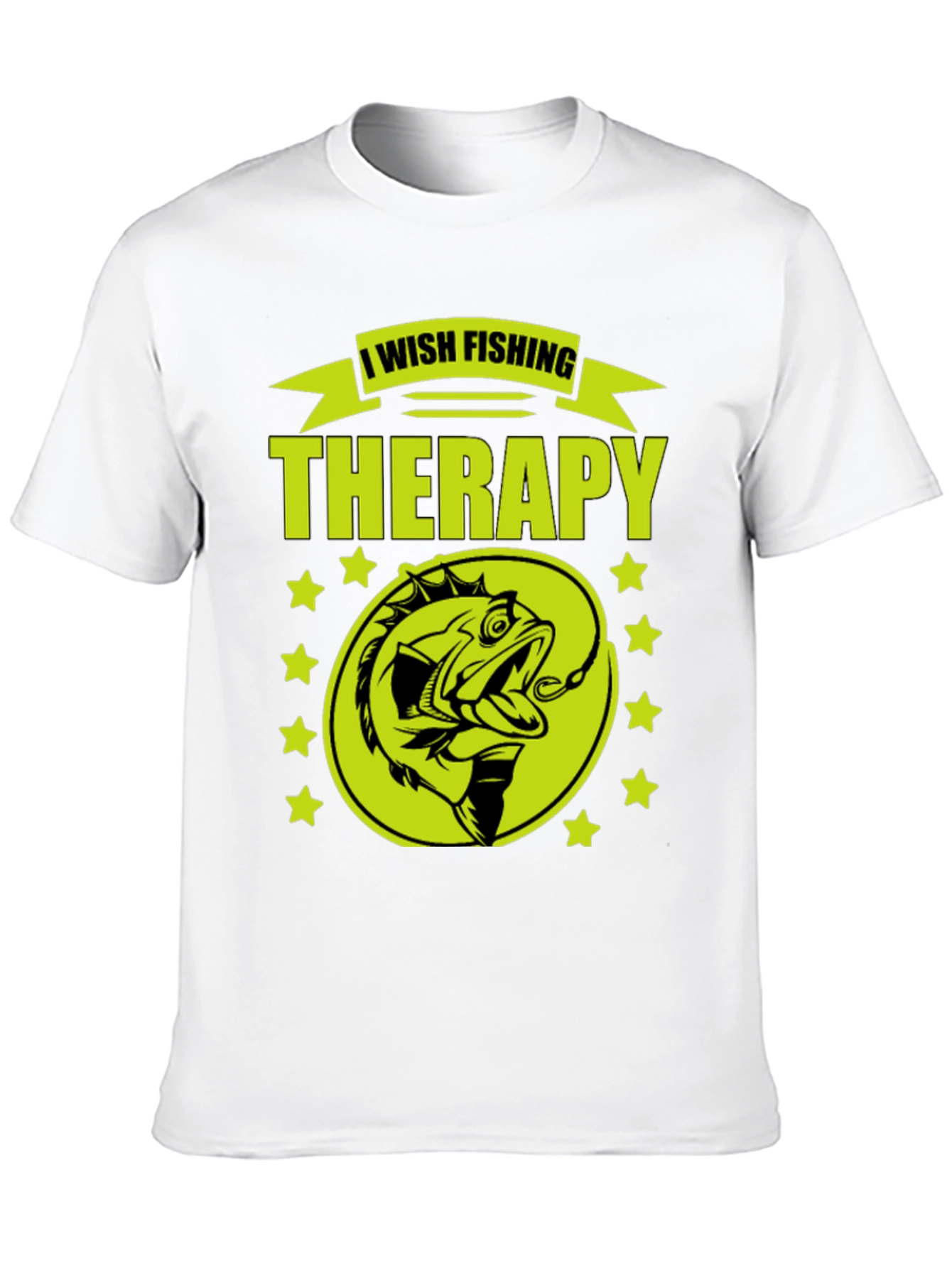 Fishing Therapy Graphic T-Shirt