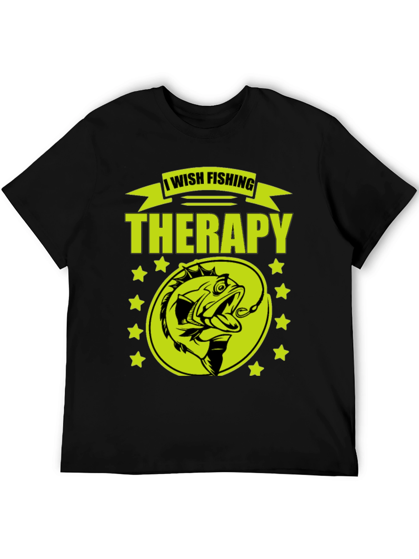 Fishing Therapy Graphic T-Shirt
