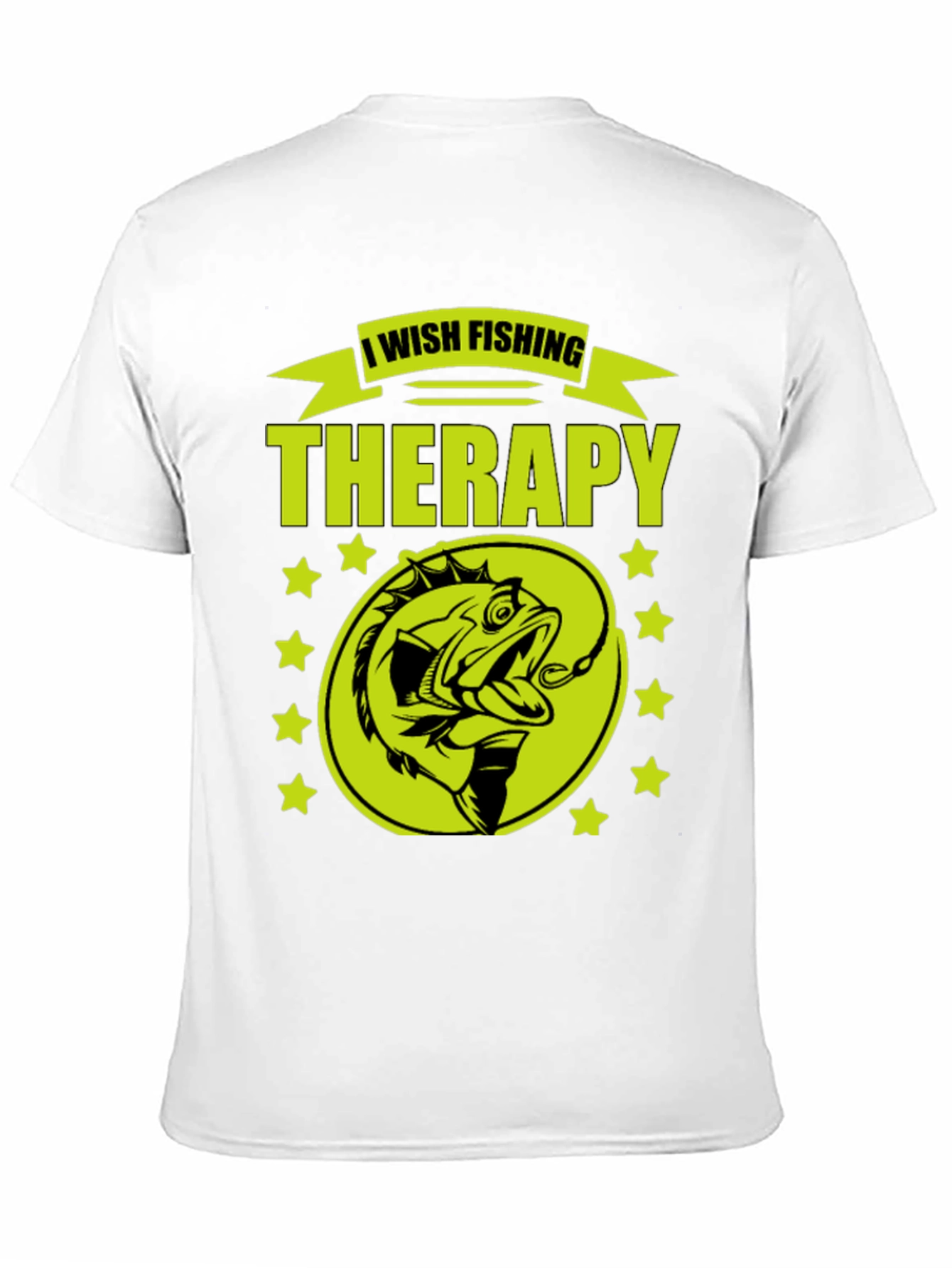 Fishing Therapy Graphic T-Shirt
