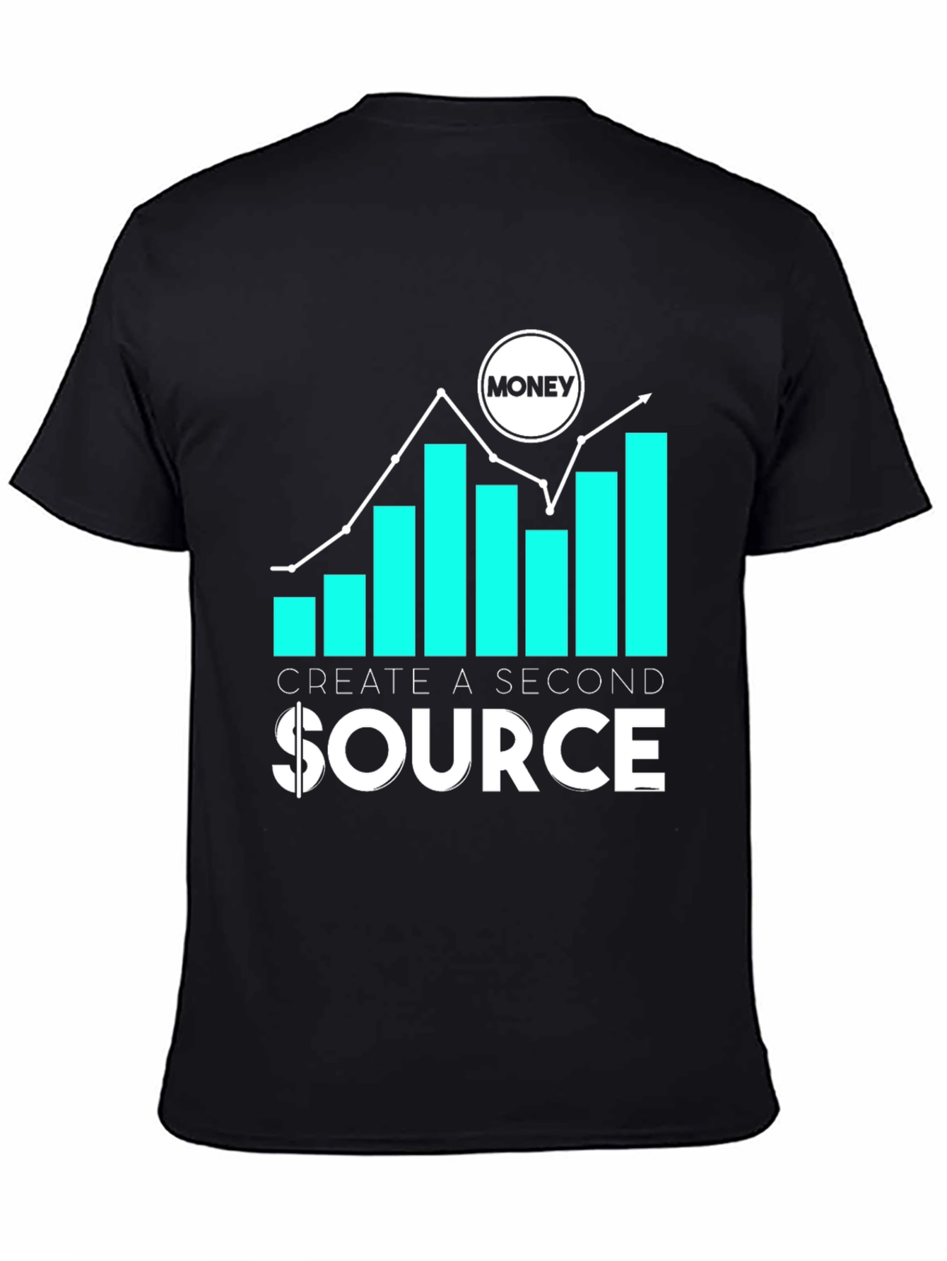 Create a Second Source Money T-Shirt