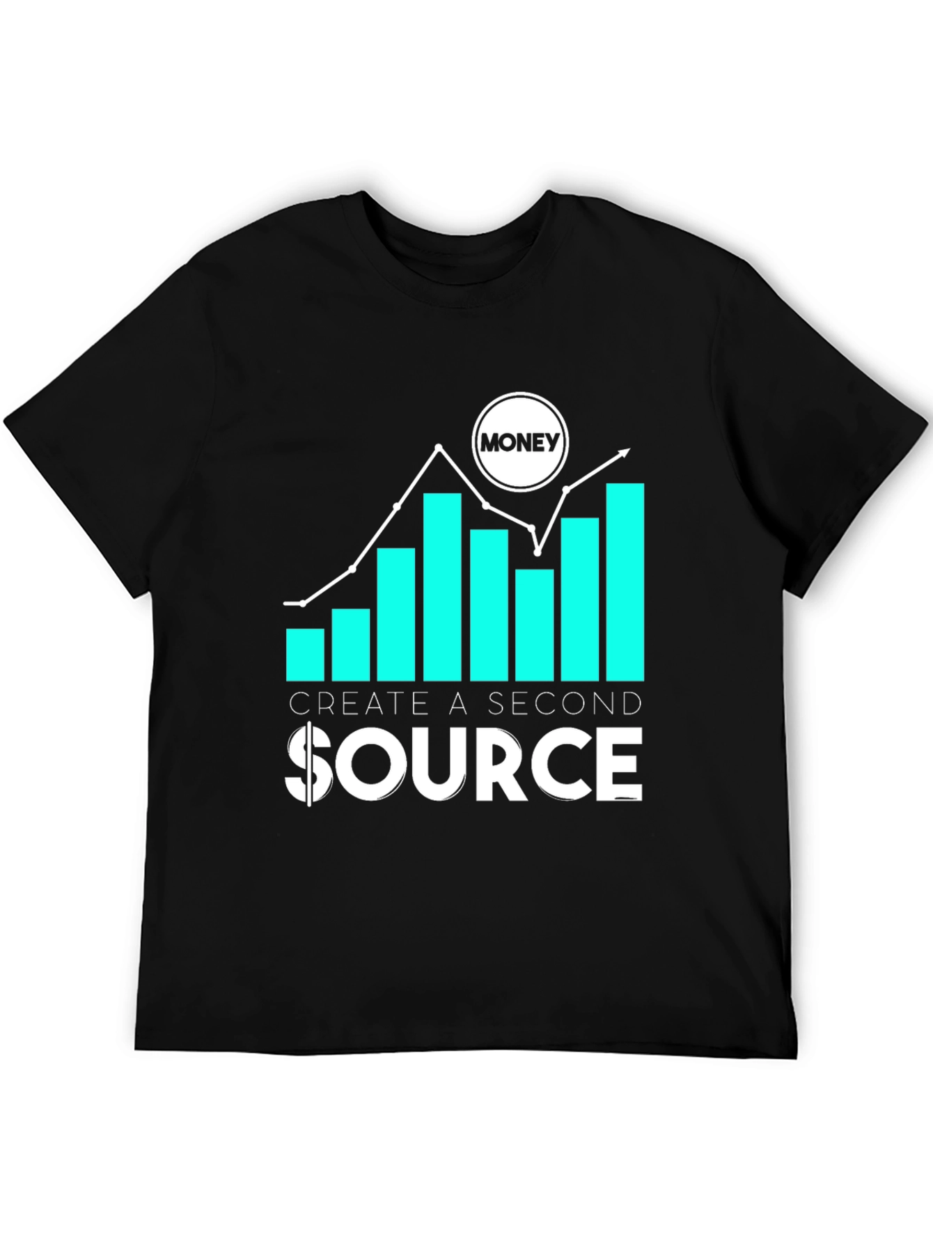 Create a Second Source Money T-Shirt