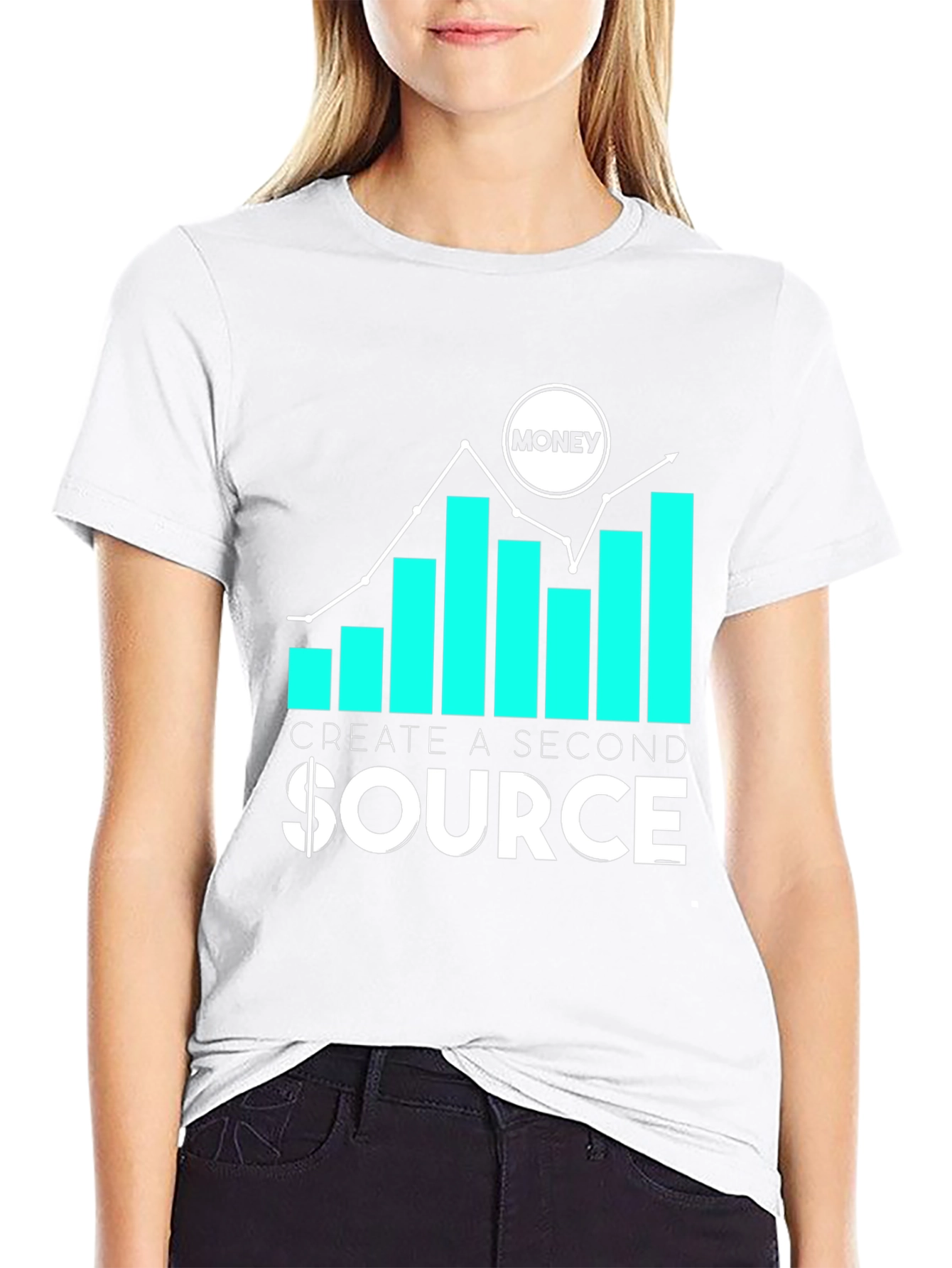 Create a Second Source Money T-Shirt