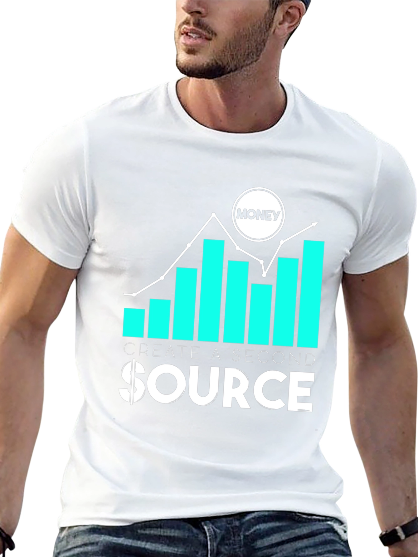 Create a Second Source Money T-Shirt