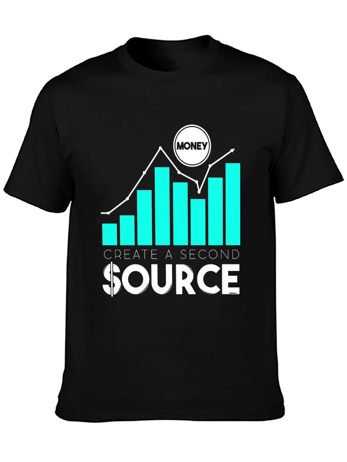 Create a Second Source Money T-Shirt