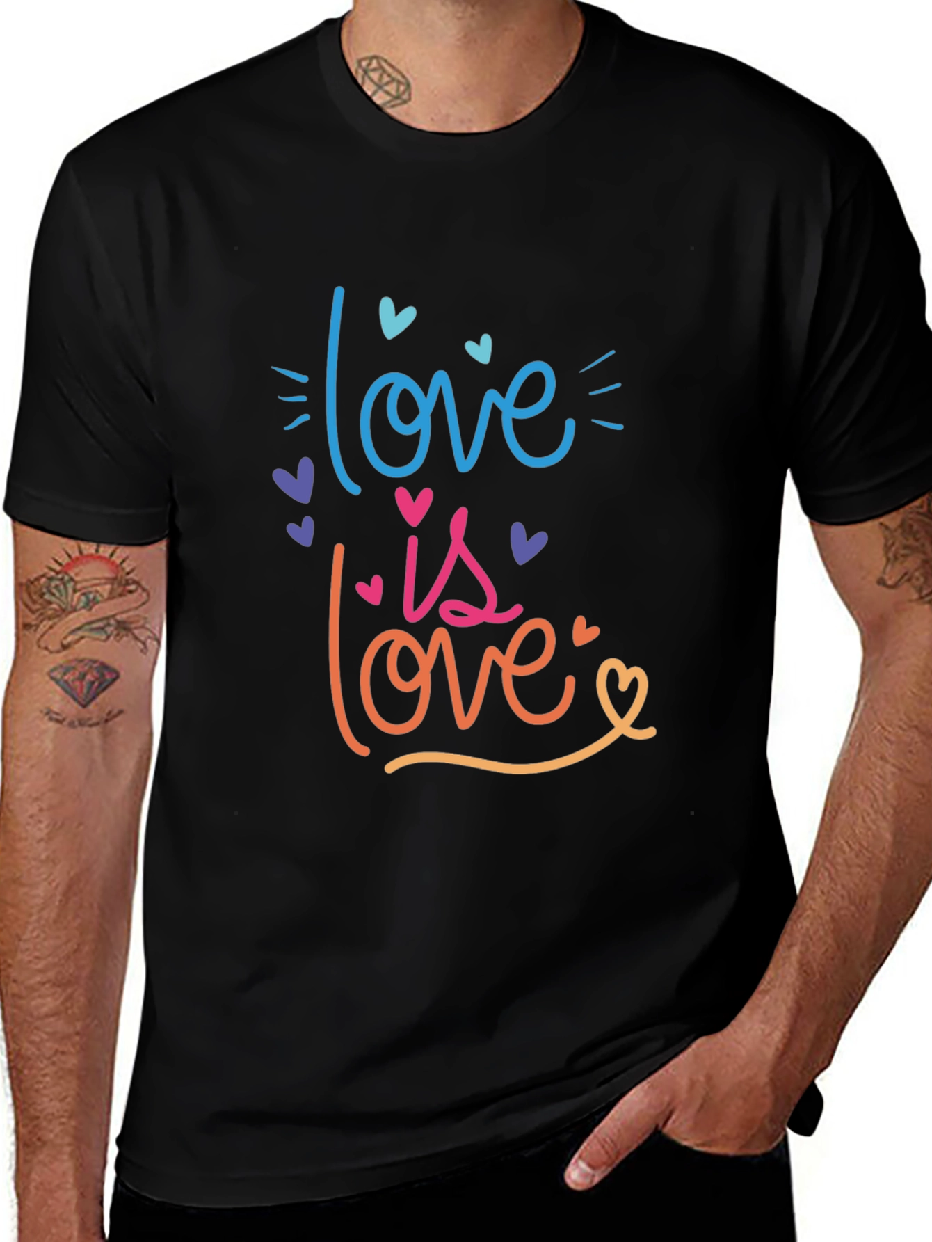 Love Is Love Graphic Tee - Pride Collection