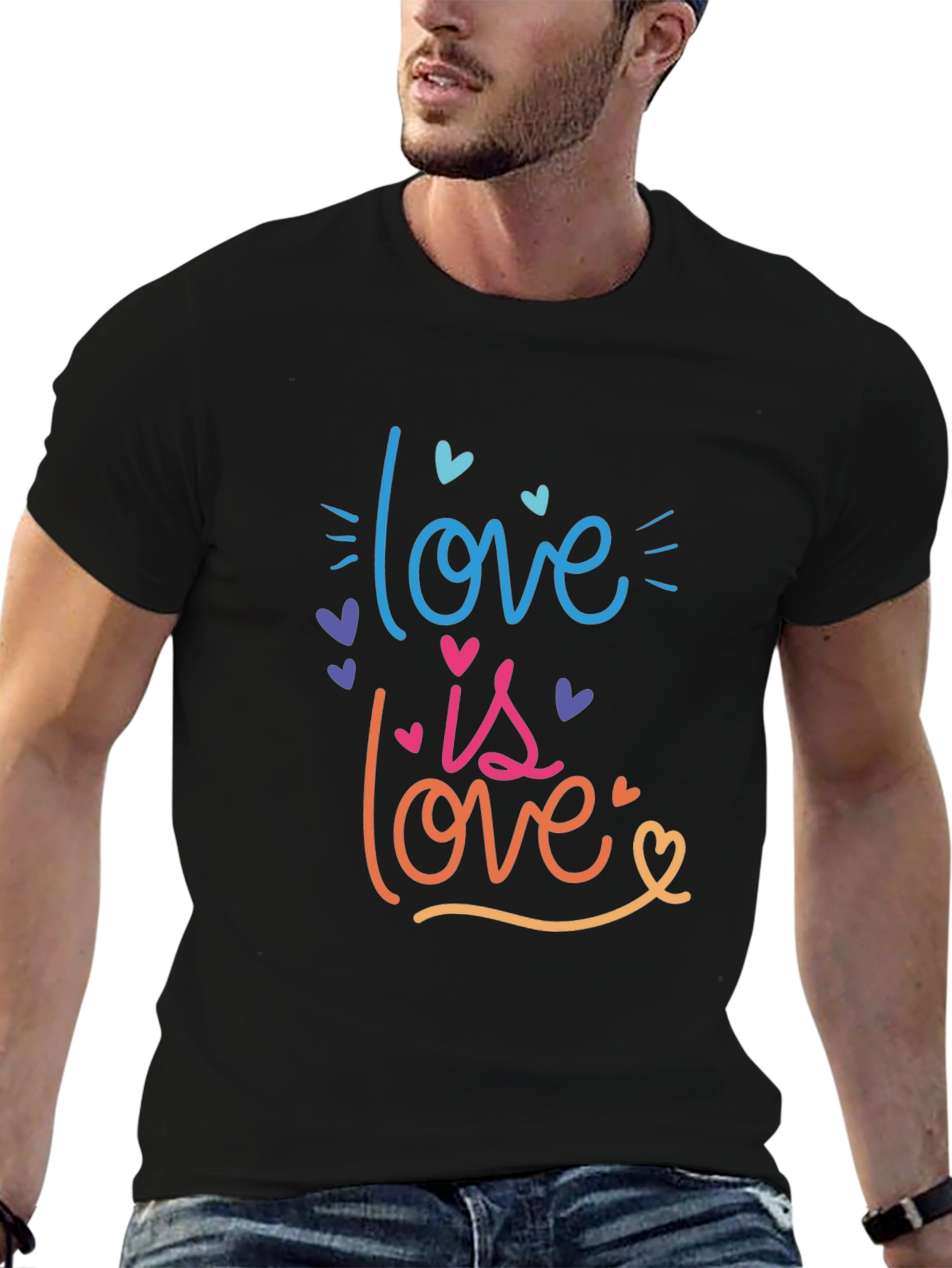 Love Is Love Graphic Tee - Pride Collection