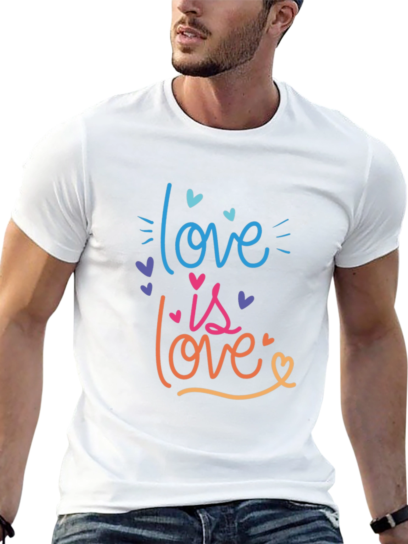 Love Is Love Graphic Tee - Pride Collection