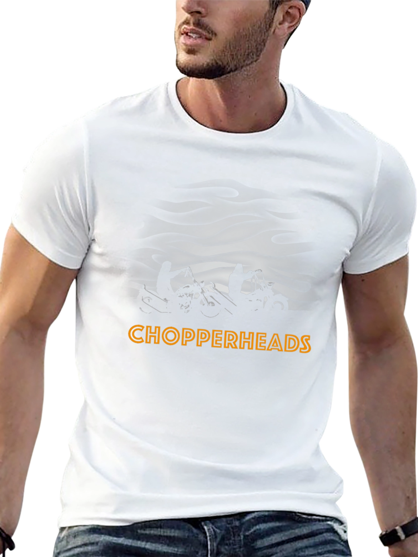 Chopperheads Graphic T-Shirt | Black Motorcycle Tee