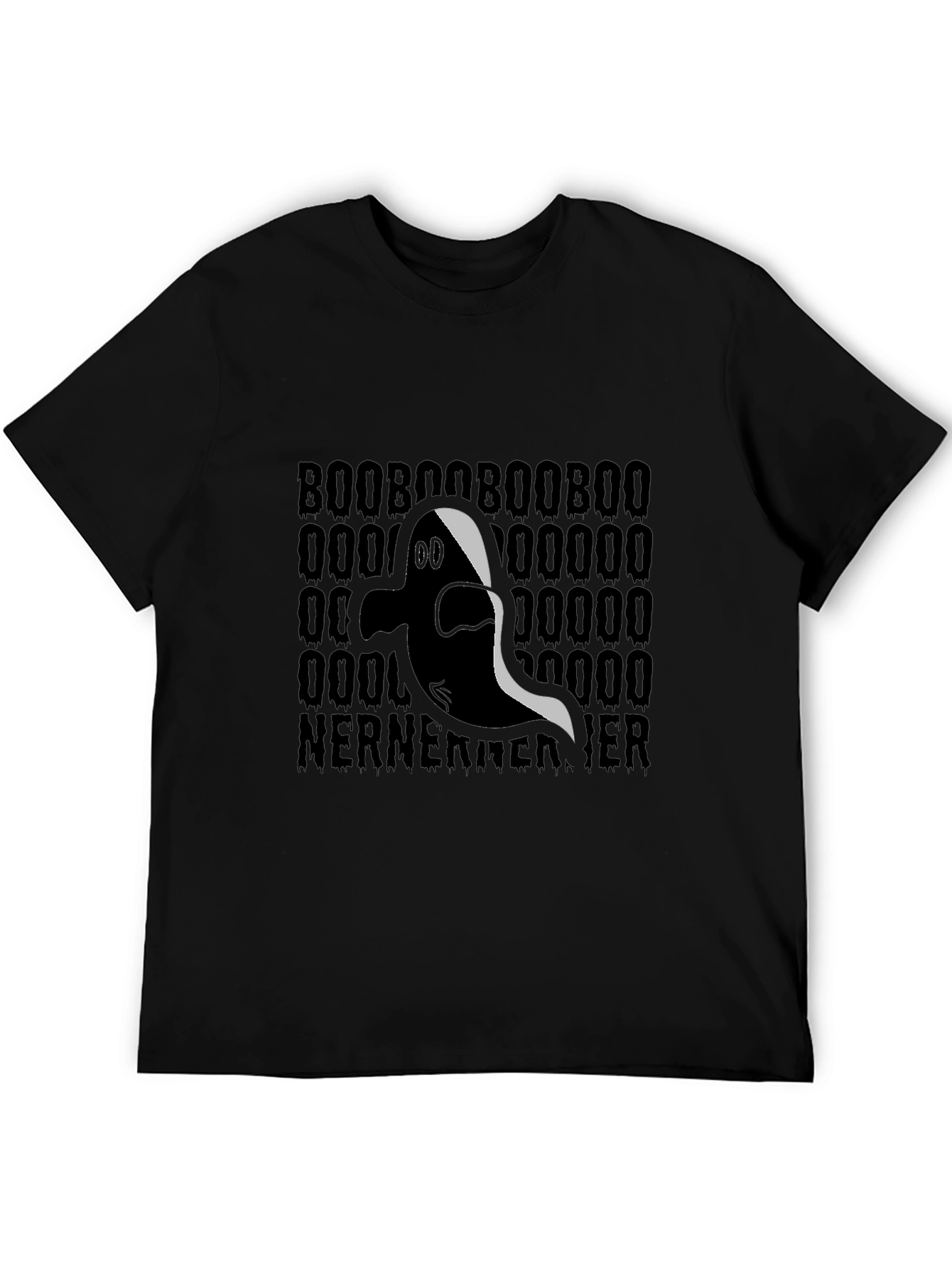 Boo Ghost Graphic Tee - Halloween Spooky Shirt