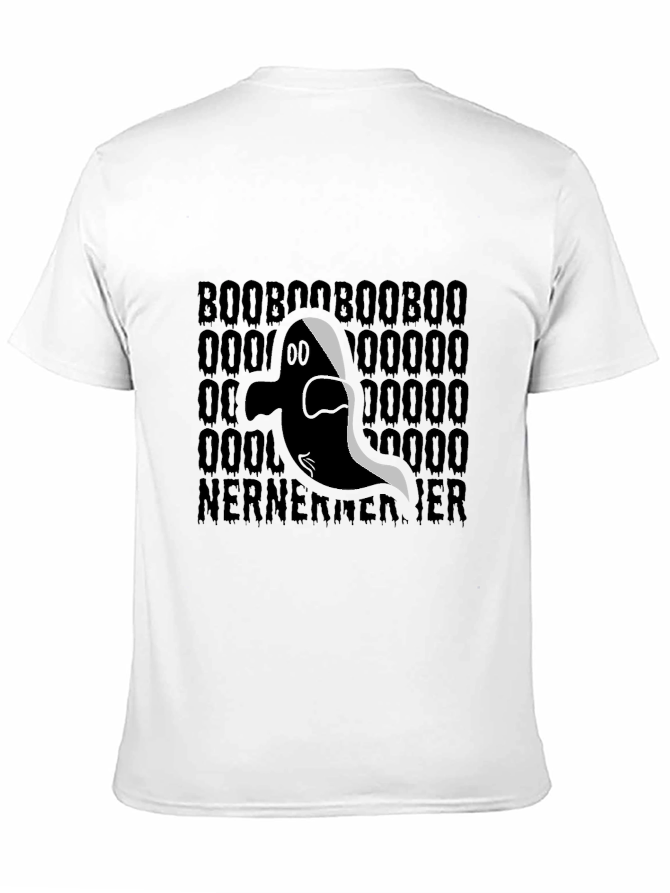 Boo Ghost Graphic Tee - Halloween Spooky Shirt