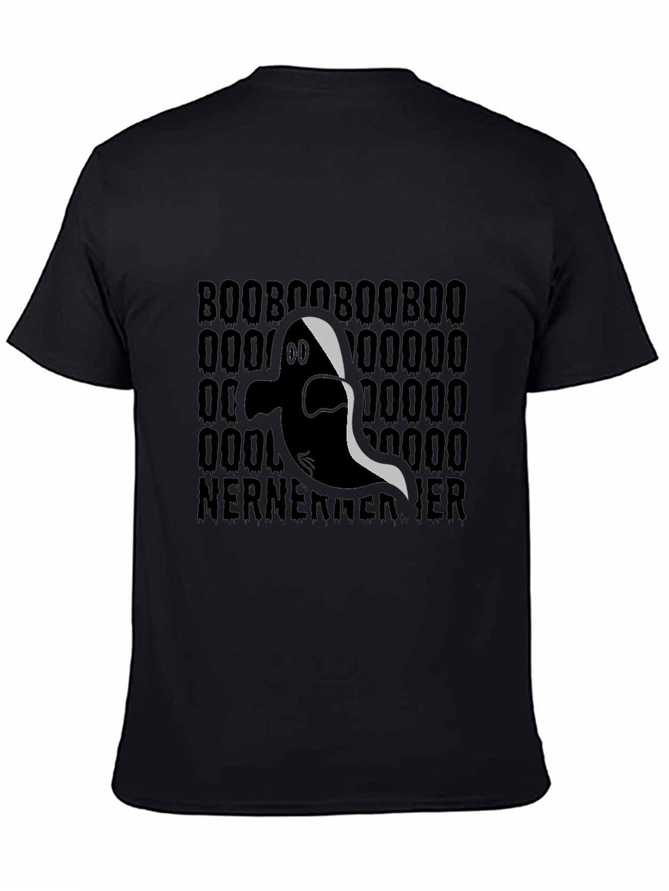 Boo Ghost Graphic Tee - Halloween Spooky Shirt