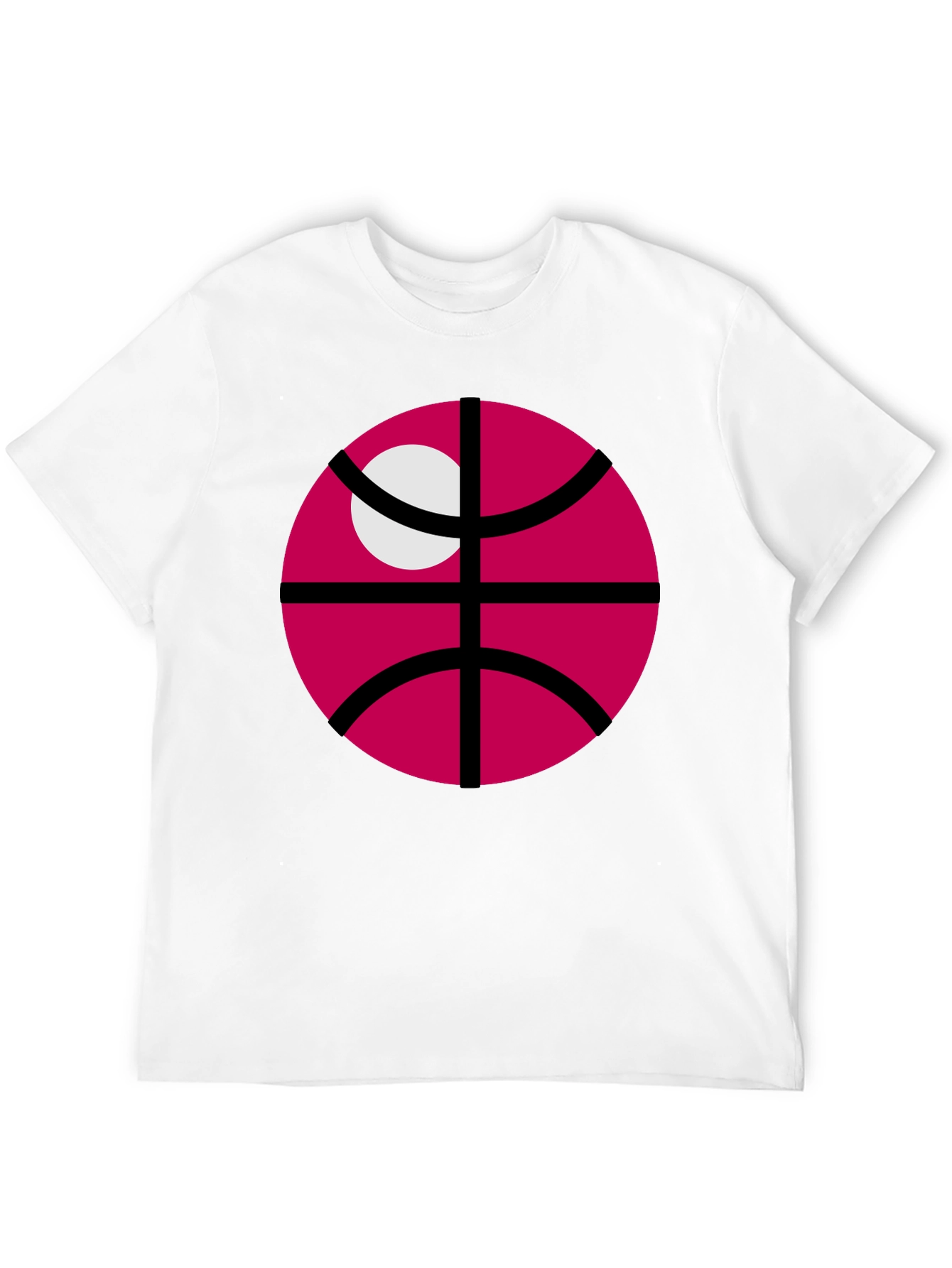 Crimson Basketball Graphic T-Shirt