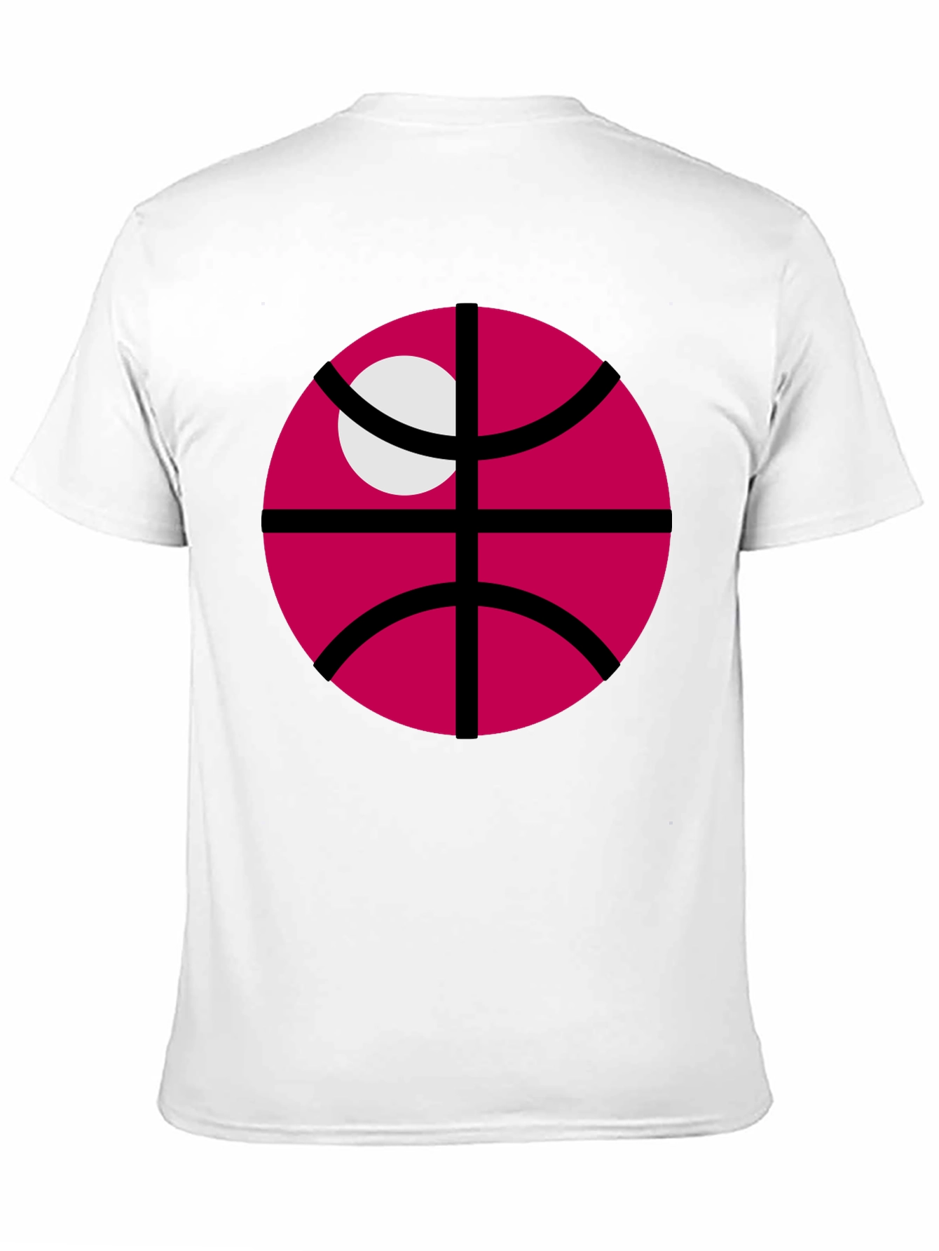 Crimson Basketball Graphic T-Shirt