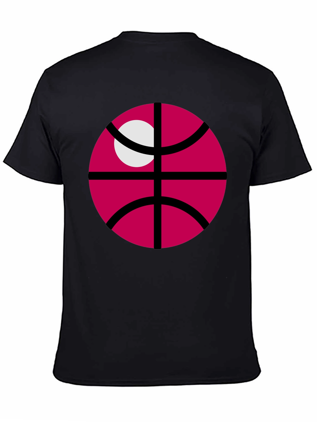 Crimson Basketball Graphic T-Shirt
