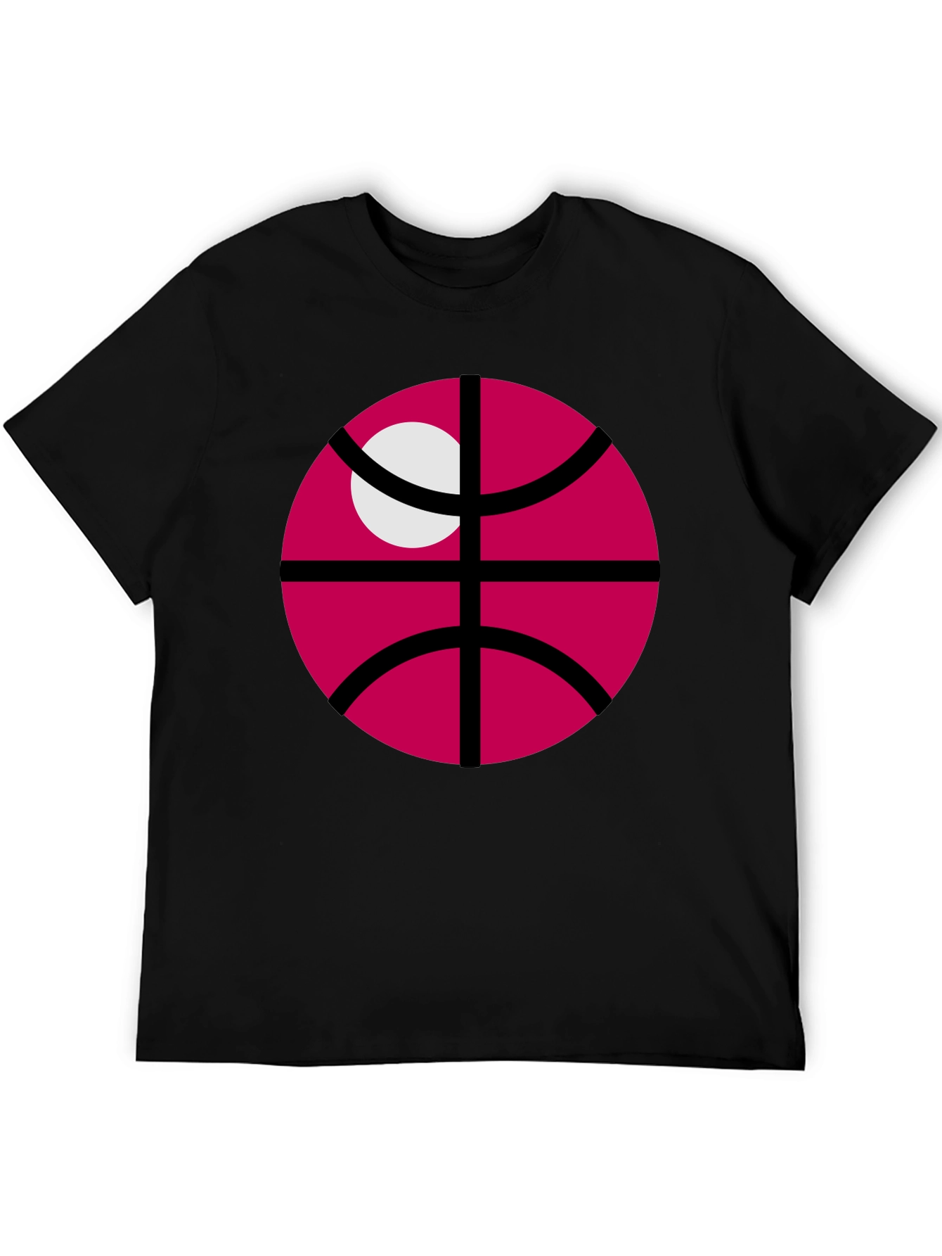 Crimson Basketball Graphic T-Shirt