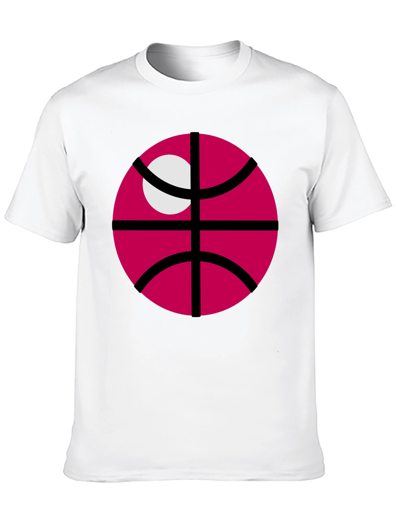 Crimson Basketball Graphic T-Shirt