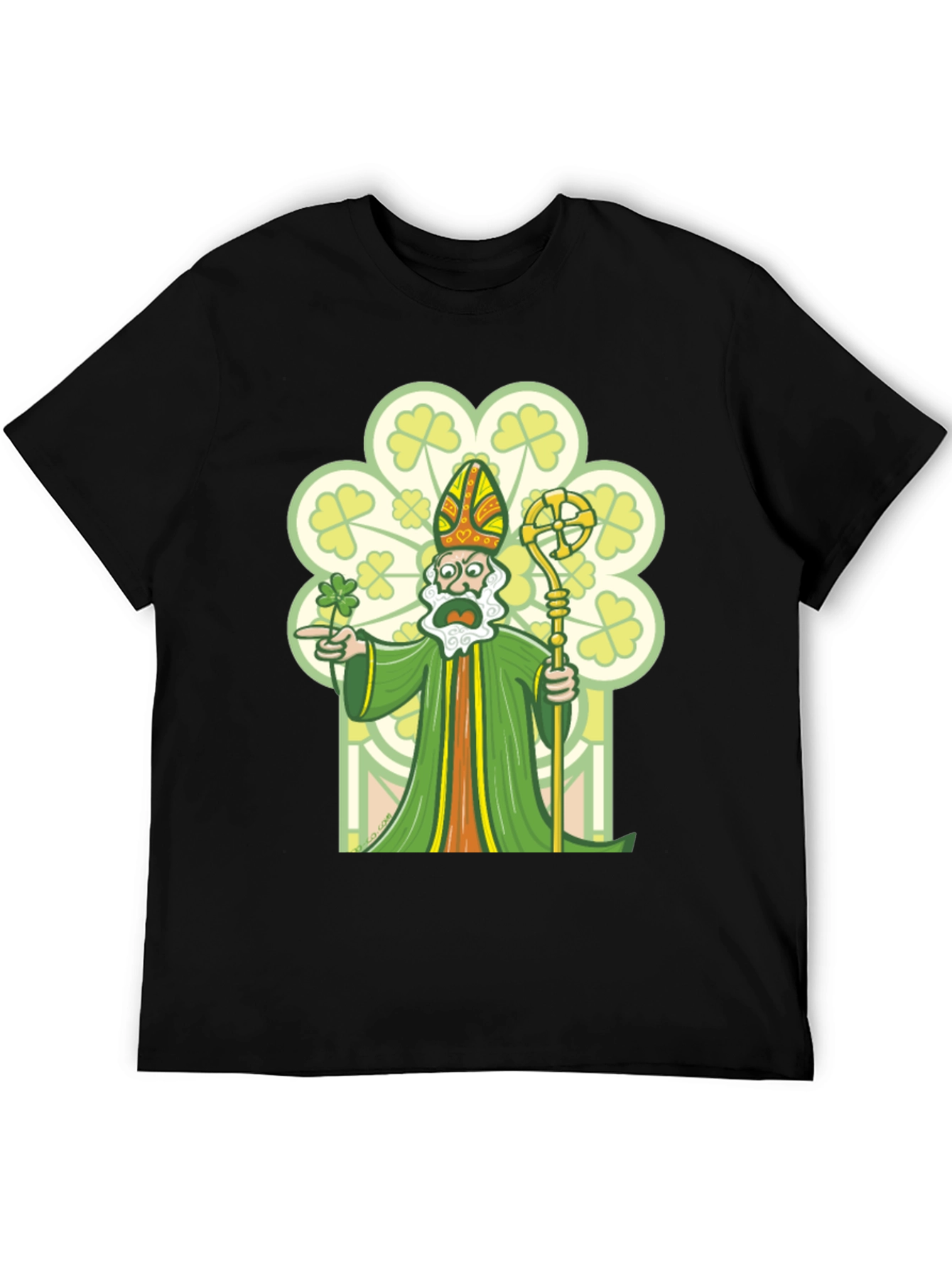 St. Patricks Day Cartoon Graphic T-Shirt