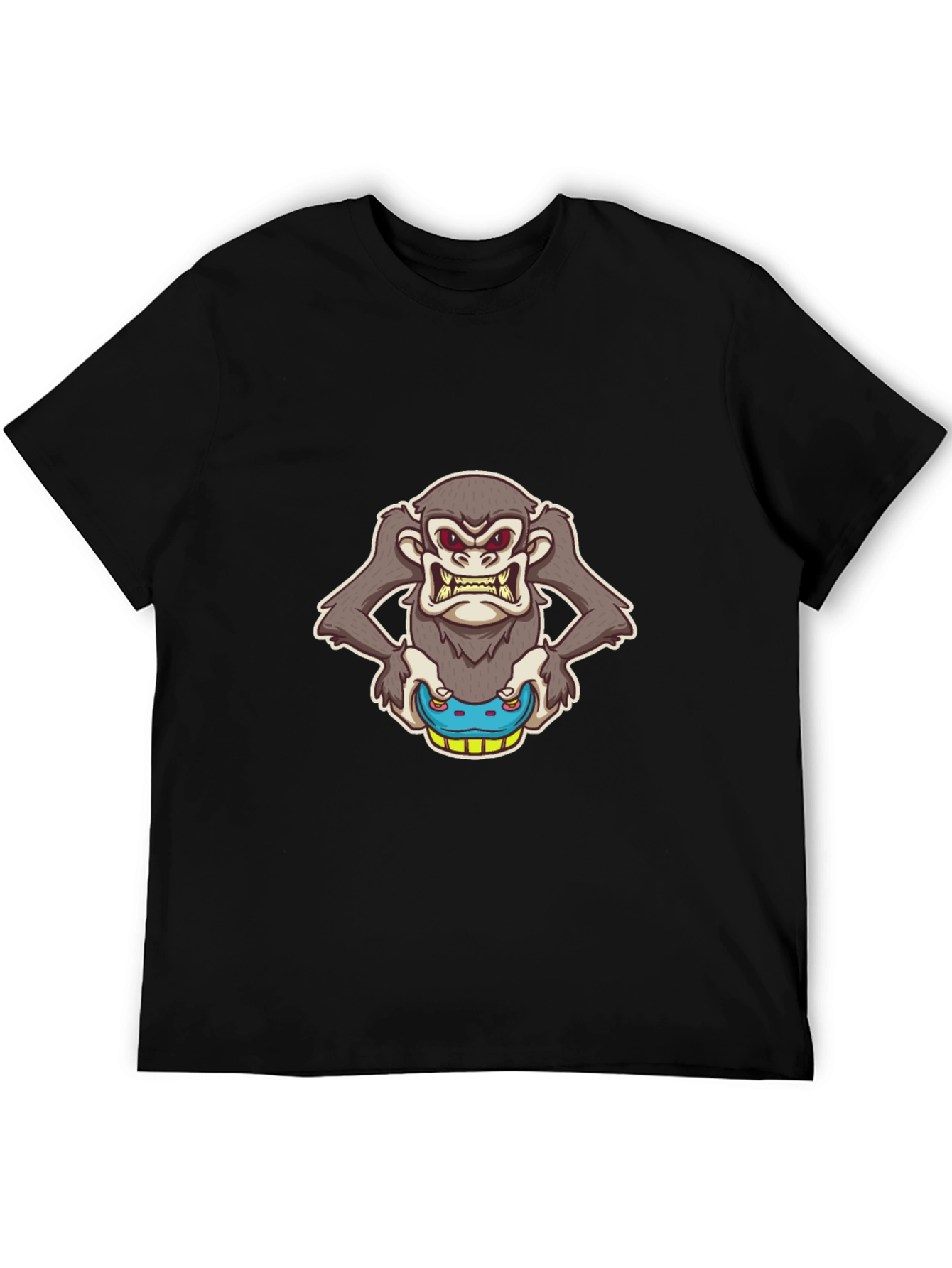 Grumpy Monkey Skateboard Graphic Tee