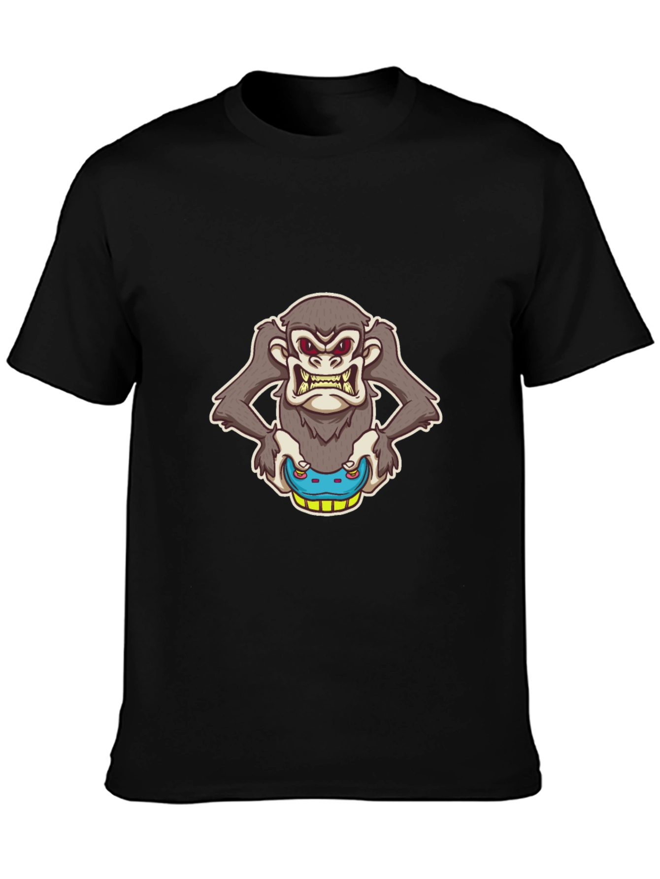 Grumpy Monkey Skateboard Graphic Tee