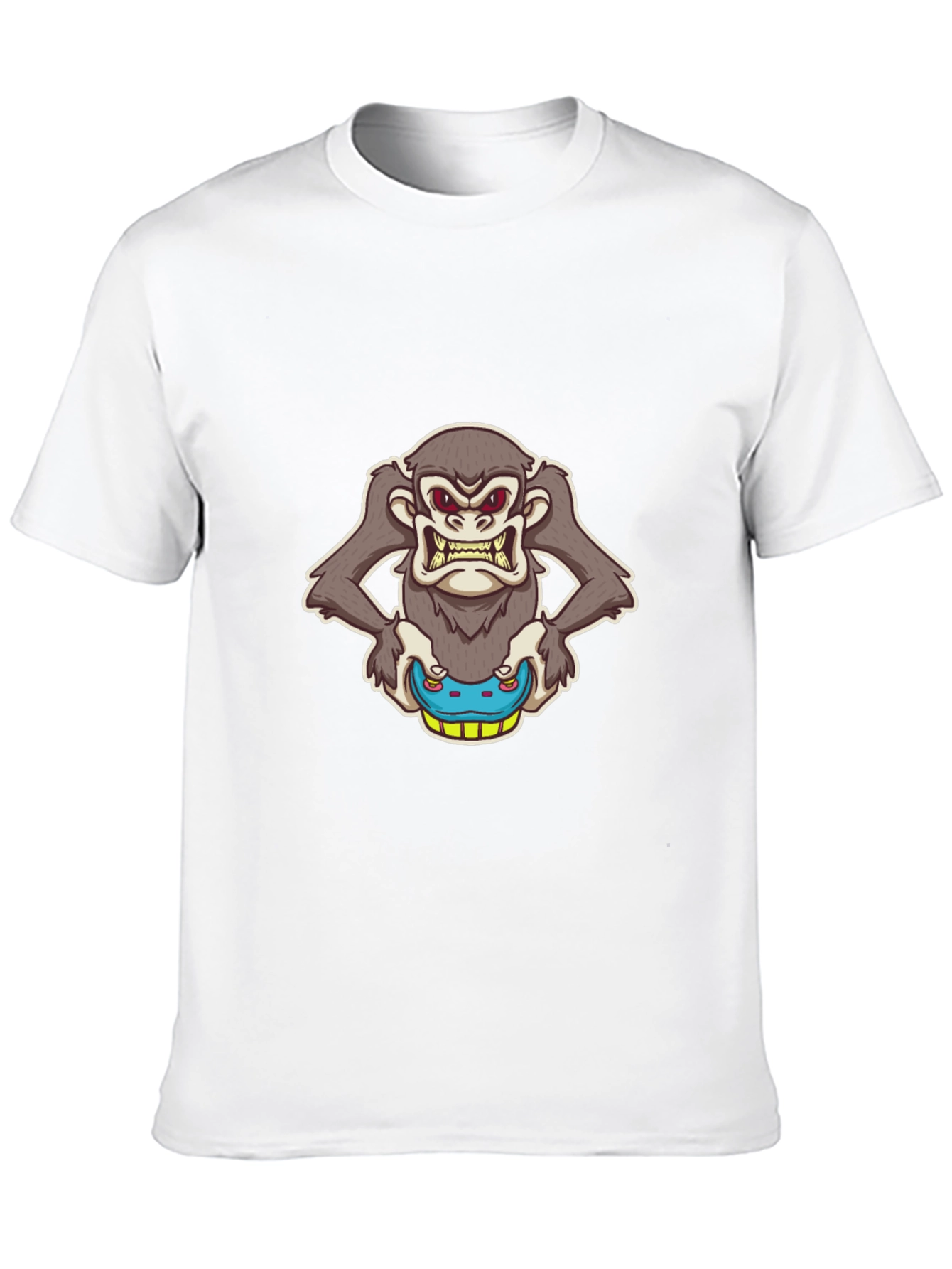 Grumpy Monkey Skateboard Graphic Tee