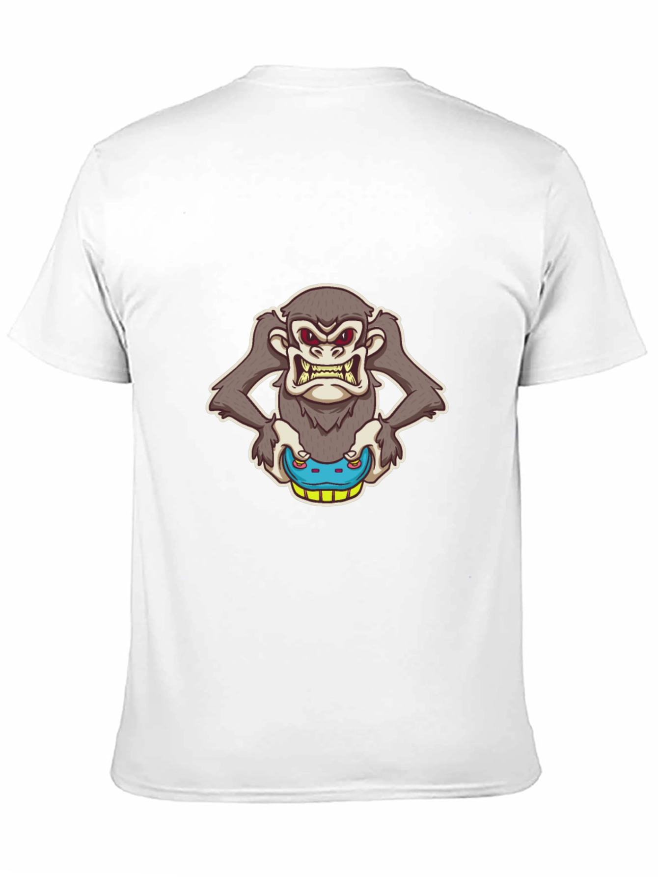 Grumpy Monkey Skateboard Graphic Tee