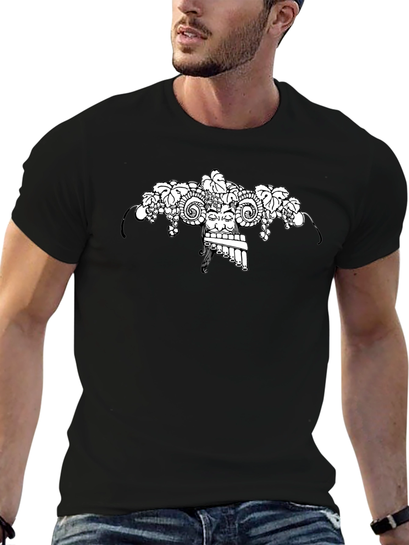 Pan God Black T-Shirt