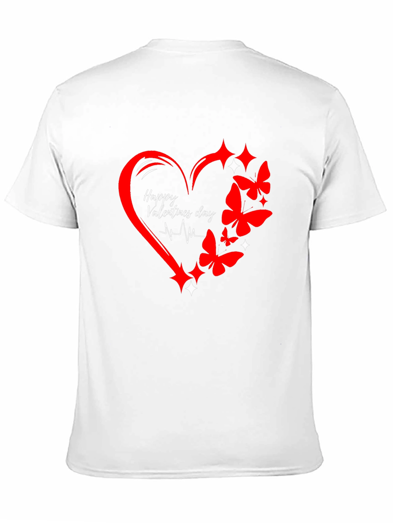 Happy Valentines Day Heart Graphic Tee