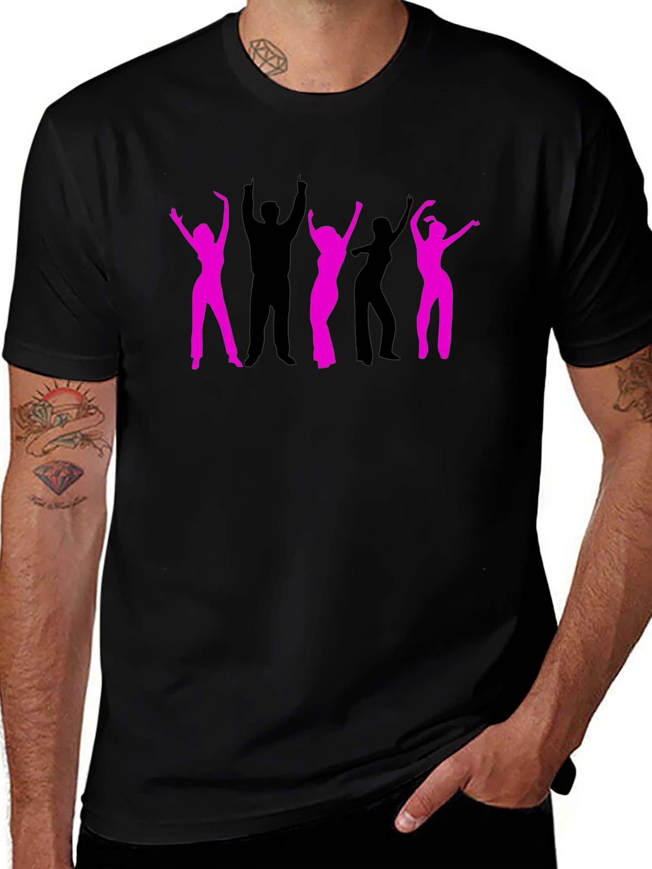 Retro Dance Party Graphic Tee