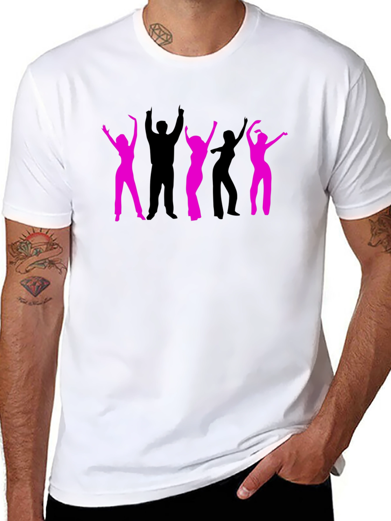 Retro Dance Party Graphic Tee