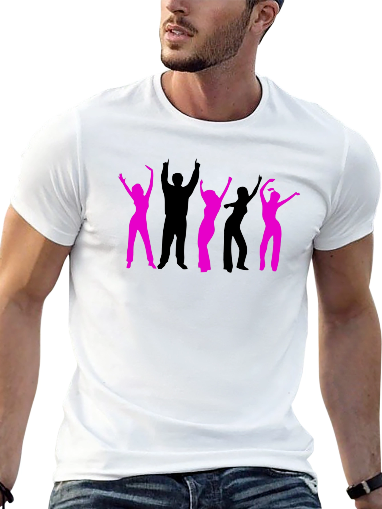 Retro Dance Party Graphic Tee