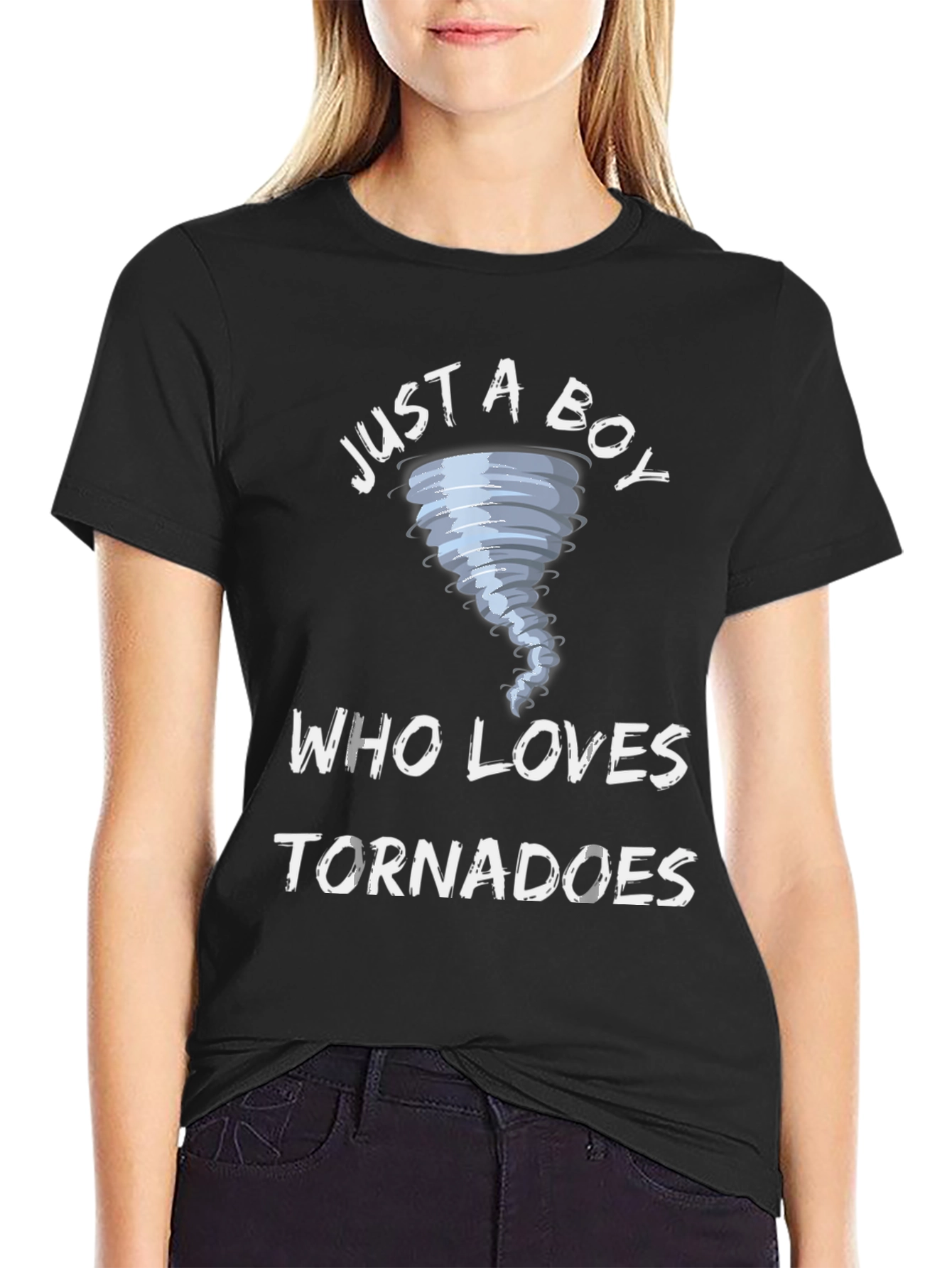 Boy Who Loves Tornadoes Graphic T-Shirt